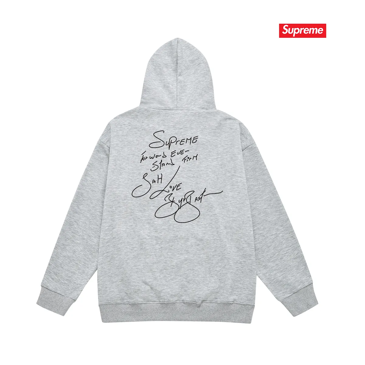 Style No. S2035 #terry P160💰 Velvet P170💰 Supreme SS19 Buju Banton Tee Reggae character print hooded sweatshirt Made of 400g large terry 430g silver fox velvet (drop shoulder large version) fabric, soft texture and no pilling Imported environmentally friendly printing glue The pattern is bright and three-dimensional Quality 💥Same style for men and women The upper body is trendy Color: black white gray Size: S M L XL XXL