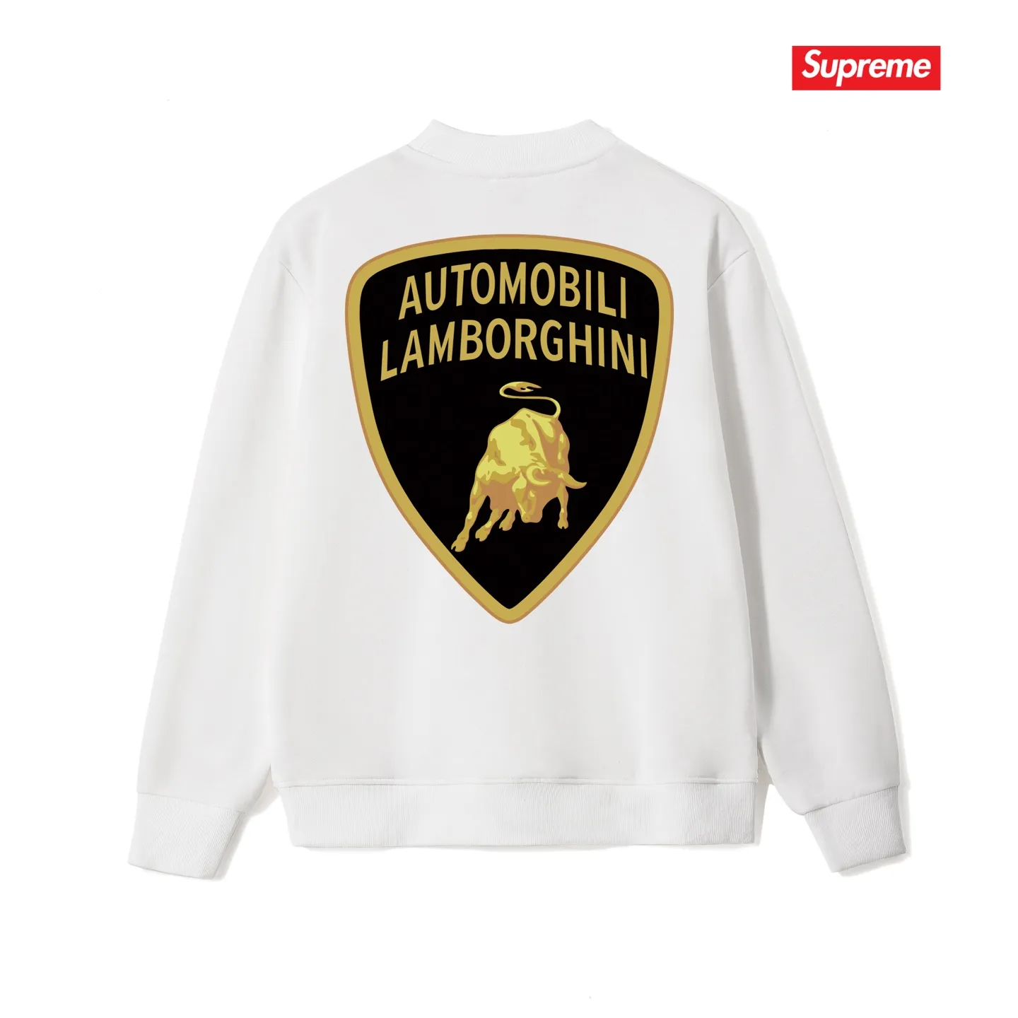 Style No. S1120 #terry p150💰 Plush 160💰 Supreme Lamborghini co-branded round-neck sweatshirt Made of 400 grams of large terry (drop shoulder large version) fabric, soft texture and no pilling Imported environmentally friendly printing glue The pattern is bright and three-dimensional Quality💥Same style for men and women The upper body is trendy Color: black white gray Size: S M L XL XXL