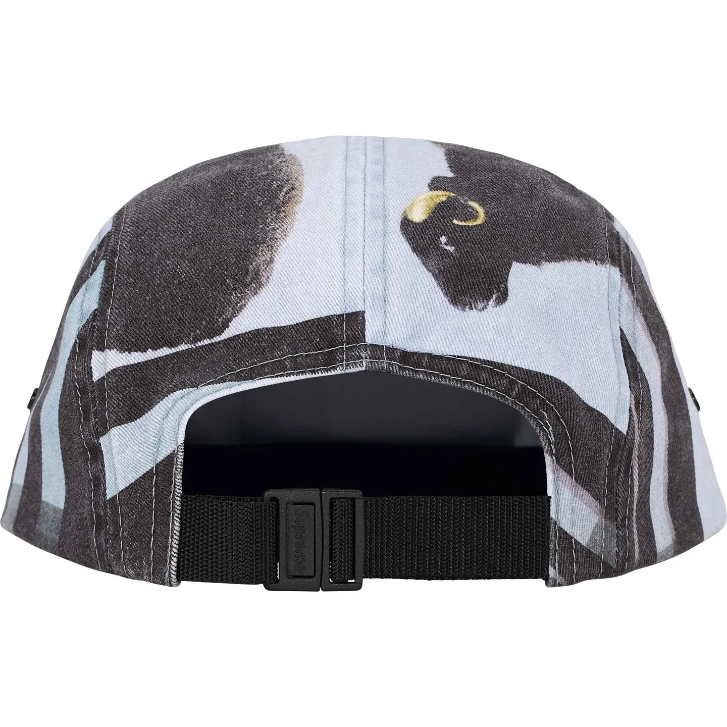 🅿️150 N052 Supreme Damien Hirst Camp Cap Artist Joint Animal Print Baseball Cap Black Green