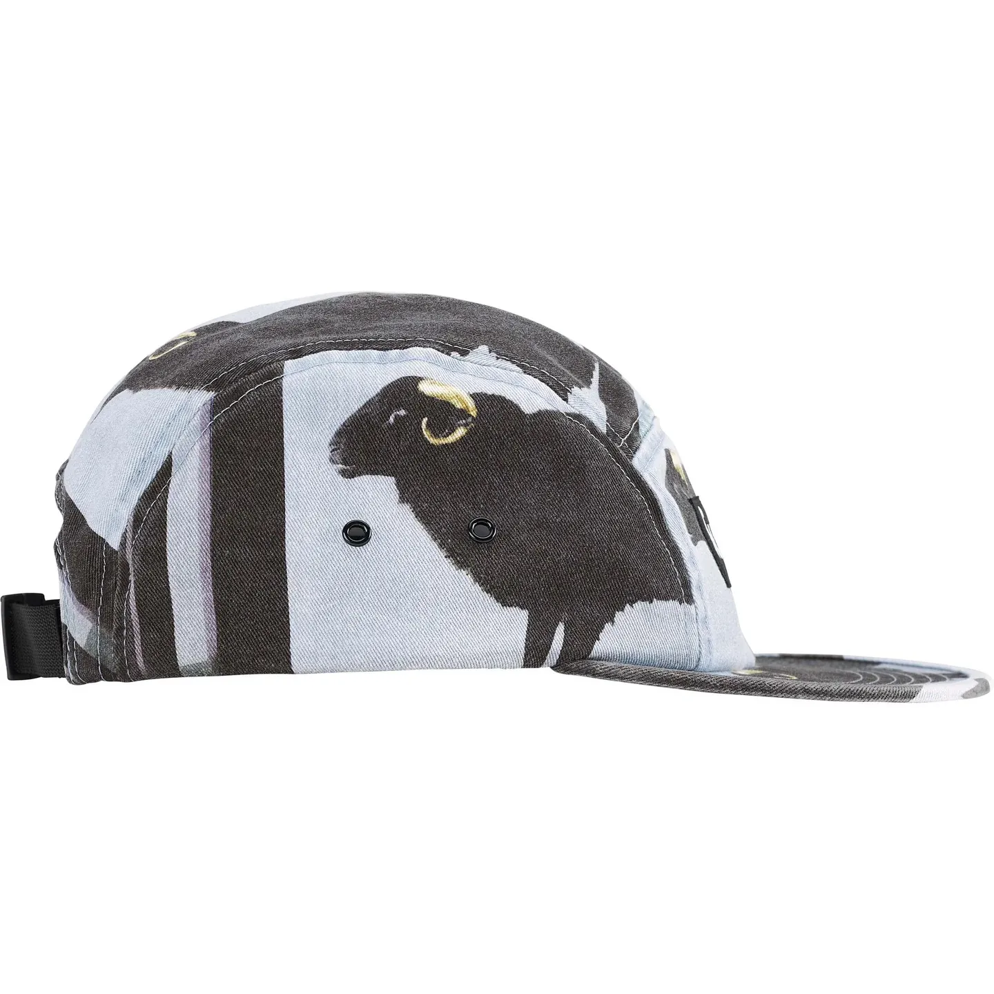 🅿️150 N052 Supreme Damien Hirst Camp Cap Artist Joint Animal Print Baseball Cap Black Green