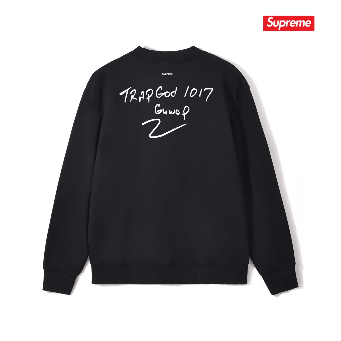 Style No. S1199 #terry p150💰 Velvet 160💰 SUP FW16 Kuci Mane Tee White character round neck sweatshirt Made of 400g large terry (drop shoulder large version) fabric, soft texture and no pilling Imported environmentally friendly printing glue The pattern is bright and three-dimensional Quality 💥Same style for men and women The upper body is trendy Color: black white gray Size: S M L XL XXL