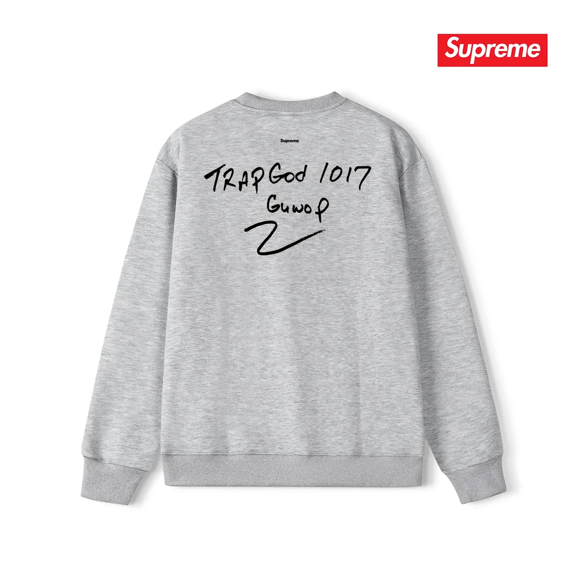 Style No. S1199 #terry p150💰 Velvet 160💰 SUP FW16 Kuci Mane Tee White character round neck sweatshirt Made of 400g large terry (drop shoulder large version) fabric, soft texture and no pilling Imported environmentally friendly printing glue The pattern is bright and three-dimensional Quality 💥Same style for men and women The upper body is trendy Color: black white gray Size: S M L XL XXL