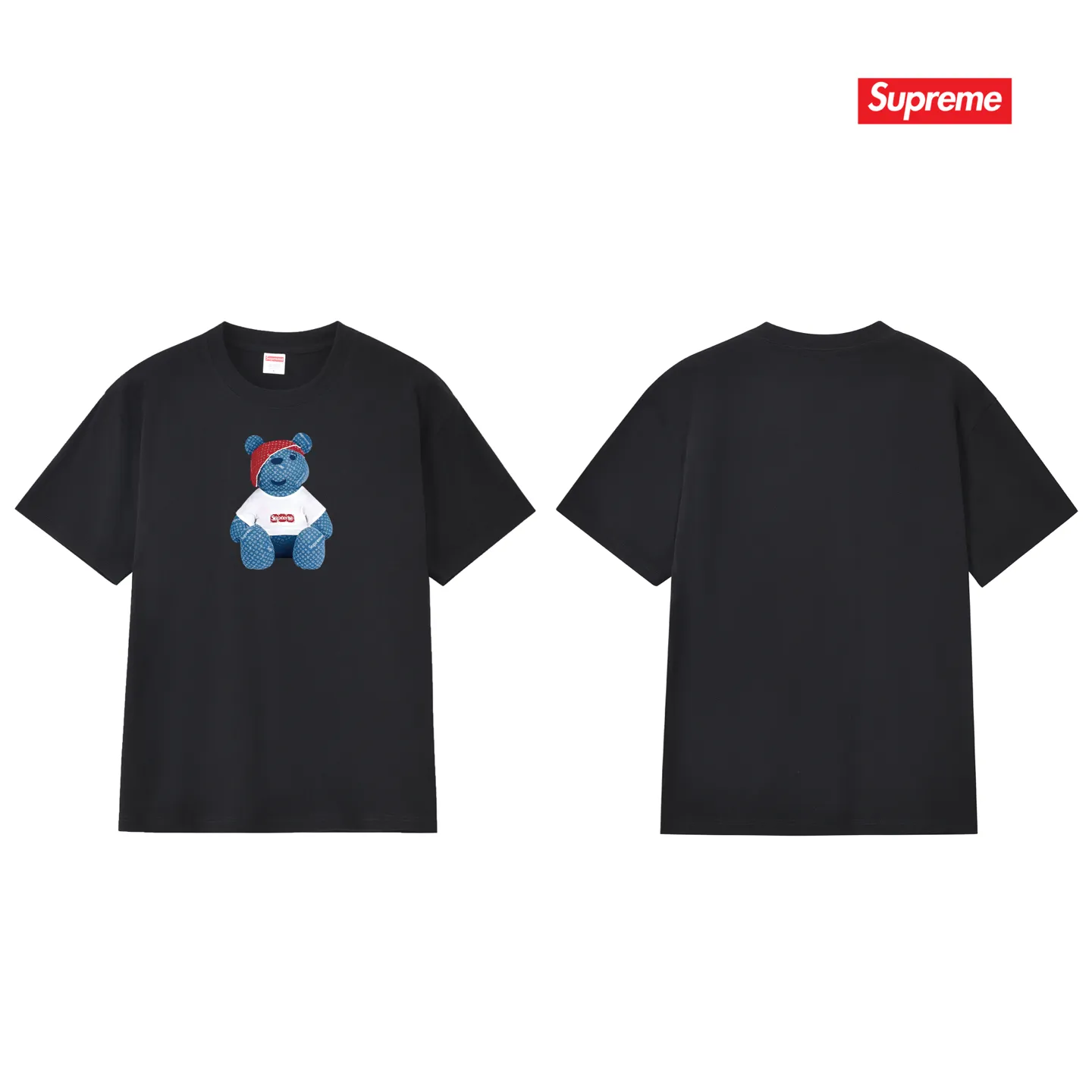 S197 P110💰 upreme new trendy short-sleeved colorful letters cupid catwoman catwoman saxophone clown smoke T-shirt. Loose fit. Made of 260g combed cotton double yarn. From fabric to accessories, all three standards are complete and ZP. The slurry printing imported from Matsui company will never crack. The whole piece adopts three-needle five-thread process. The neckline-shoulder seam-sleeve seam is double-lined, which looks more three-dimensional and textured. The same process as the original version, classic version. Feel free to compare zp. The whole piece adopts three-needle five-thread craftsmanship (neckline-shoulder seam-sleeve seam double thread, which looks more three-dimensional and textured). It has the same craftsmanship as the original original, classic version. Color: black, white, light gray, pink, navy. Size: S M L XL XXL