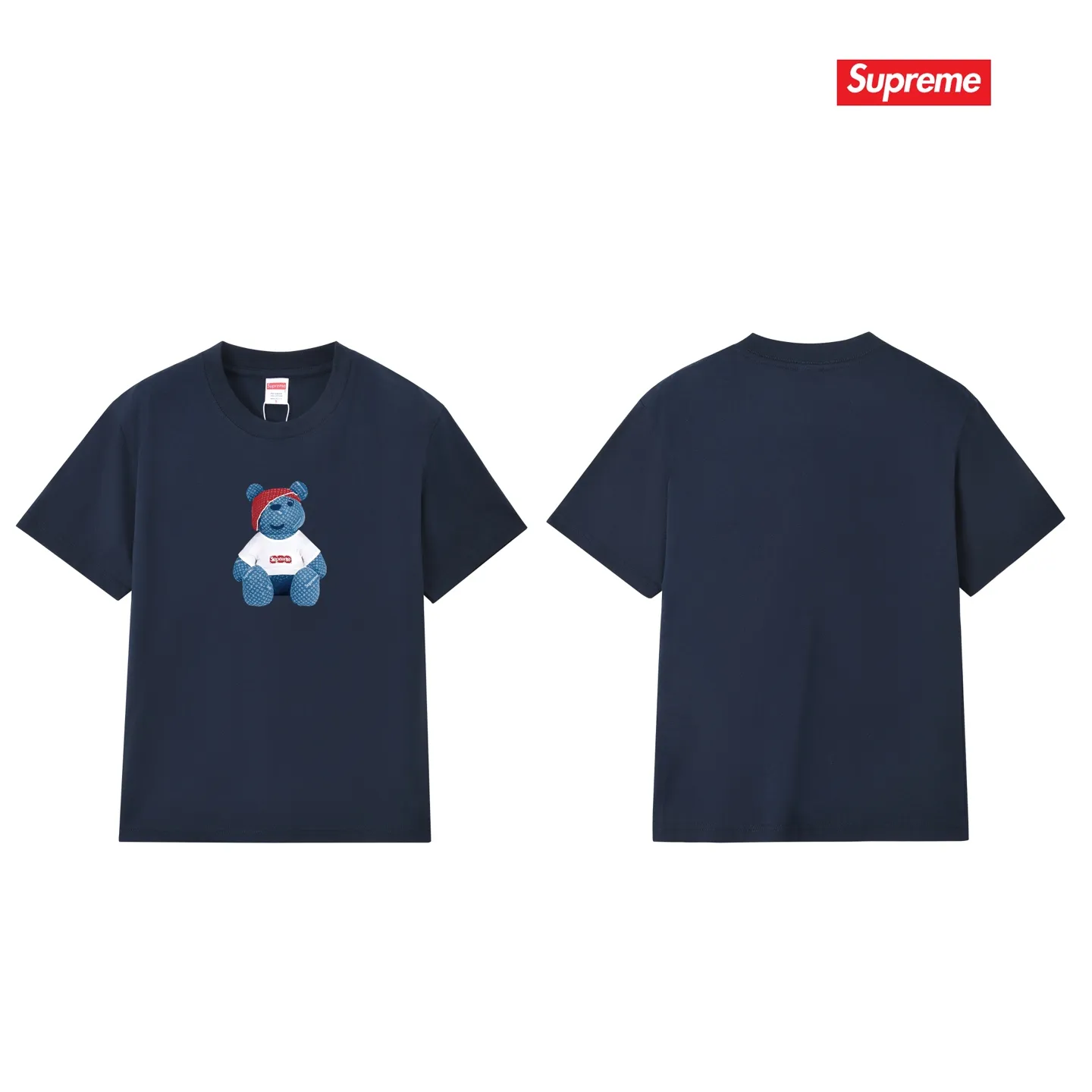 S197 P110💰 upreme new trendy short-sleeved colorful letters cupid catwoman catwoman saxophone clown smoke T-shirt. Loose fit. Made of 260g combed cotton double yarn. From fabric to accessories, all three standards are complete and ZP. The slurry printing imported from Matsui company will never crack. The whole piece adopts three-needle five-thread process. The neckline-shoulder seam-sleeve seam is double-lined, which looks more three-dimensional and textured. The same process as the original version, classic version. Feel free to compare zp. The whole piece adopts three-needle five-thread craftsmanship (neckline-shoulder seam-sleeve seam double thread, which looks more three-dimensional and textured). It has the same craftsmanship as the original original, classic version. Color: black, white, light gray, pink, navy. Size: S M L XL XXL