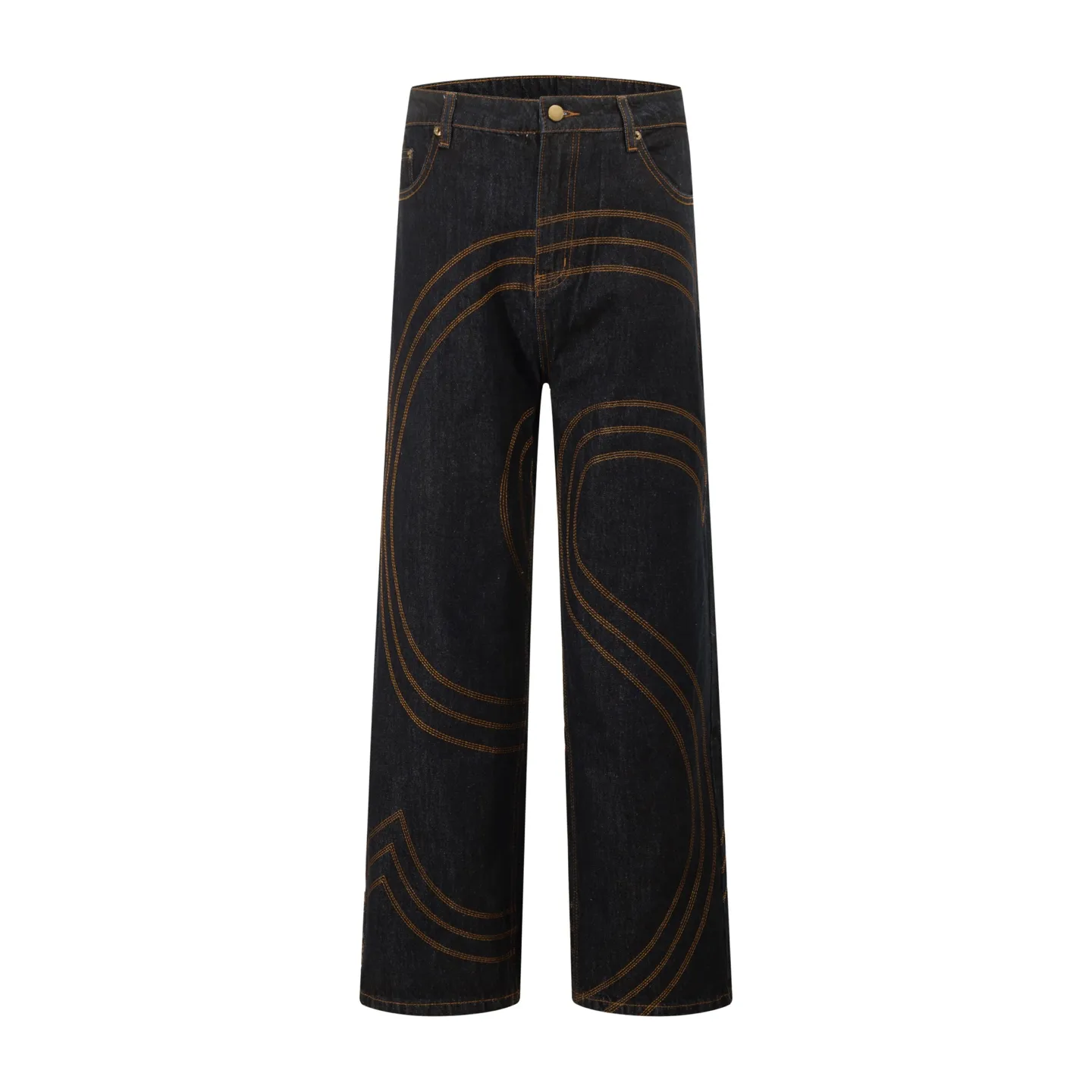P260 Style number: H916 Supreme SS25 S Logo Rigid Baggy Jean S Loose straight-leg American trendy jeans with the same logo pattern from Ma Siwei (original). Styles with different wash textures are very friendly to people with thin legs and thick legs. The slightly flared version is very flattering to the leg shape. The moderate length will never go out of style and can be matched easily and casually. It is the basic styling foundation for various styles and is a must-have in the wardrobe! The fabric is stiff but also makes the upper body soft without losing texture. The washing process is even more perfect. It is a must-have item for everyone! ! ! Washed wheat, hang tag, pants label, three labels complete Color: black blue Size: 30-32-34-36