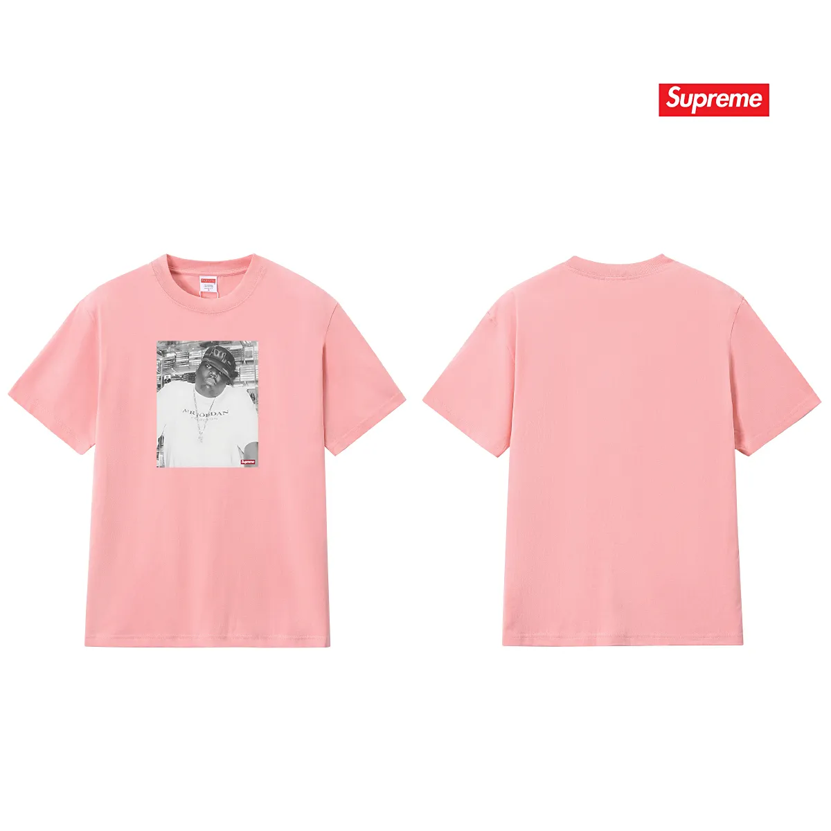 S183 P110💰 Sup FW24 casual, logo pattern on the chest, comfortable round neck, short-sleeved T, loose fit, made of 260g combed cotton double yarn, all three standards from fabrics to accessories, complete with ZP, imported Matsui company slurry printing will never crack, the whole piece adopts three-needle five-thread process. The neckline-shoulder seam-sleeve seam is double-lined, looks more three-dimensional and textured) The same process as the original version, classic version Feel free to compare zp. The whole piece adopts three-needle five-thread craftsmanship (neckline-shoulder seam-sleeve seam double thread, which looks more three-dimensional and textured). It has the same craftsmanship as the original original, classic version. Color: black, white, light gray, pink, navy. Size: S M L XL XXL
