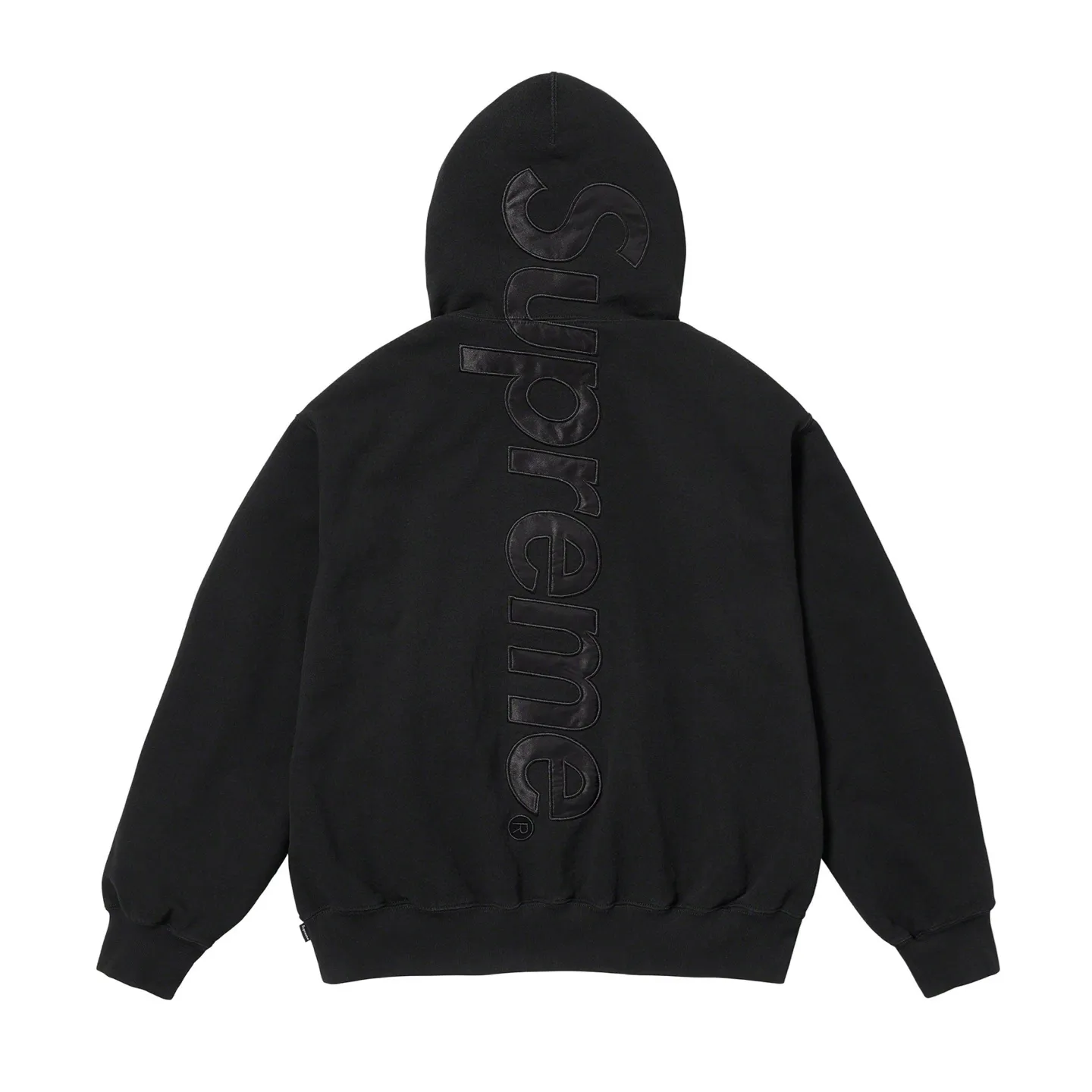 🅿️330 S227 top version Supreme 22FW Satin Appliqué Hooded Sweatshirt with patch embroidery LOGO on the back. For those of us who focus on the top Supreme, this sweatshirt is naturally available. ZP purchase and pattern making operation 1. Fabric: ZP test, custom weaving and dyeing, pure cotton 460G fleece main fabric 2. Technology: Large area embroidered letters on the back Imported Behringer embroidery machine work, exquisite and perfect presentation 3. Hem and cuffs: both use 520G non-elastic threads (low-end products use elastic threads to cause the hem and cuffs to appear wavy) 4. Customized ZP main label/wash water label/tag/packaging bag (equipped with an extra-large thickened handbag) Color: black and white/black/grey/royal blue/red/green/brown Size: S~XL