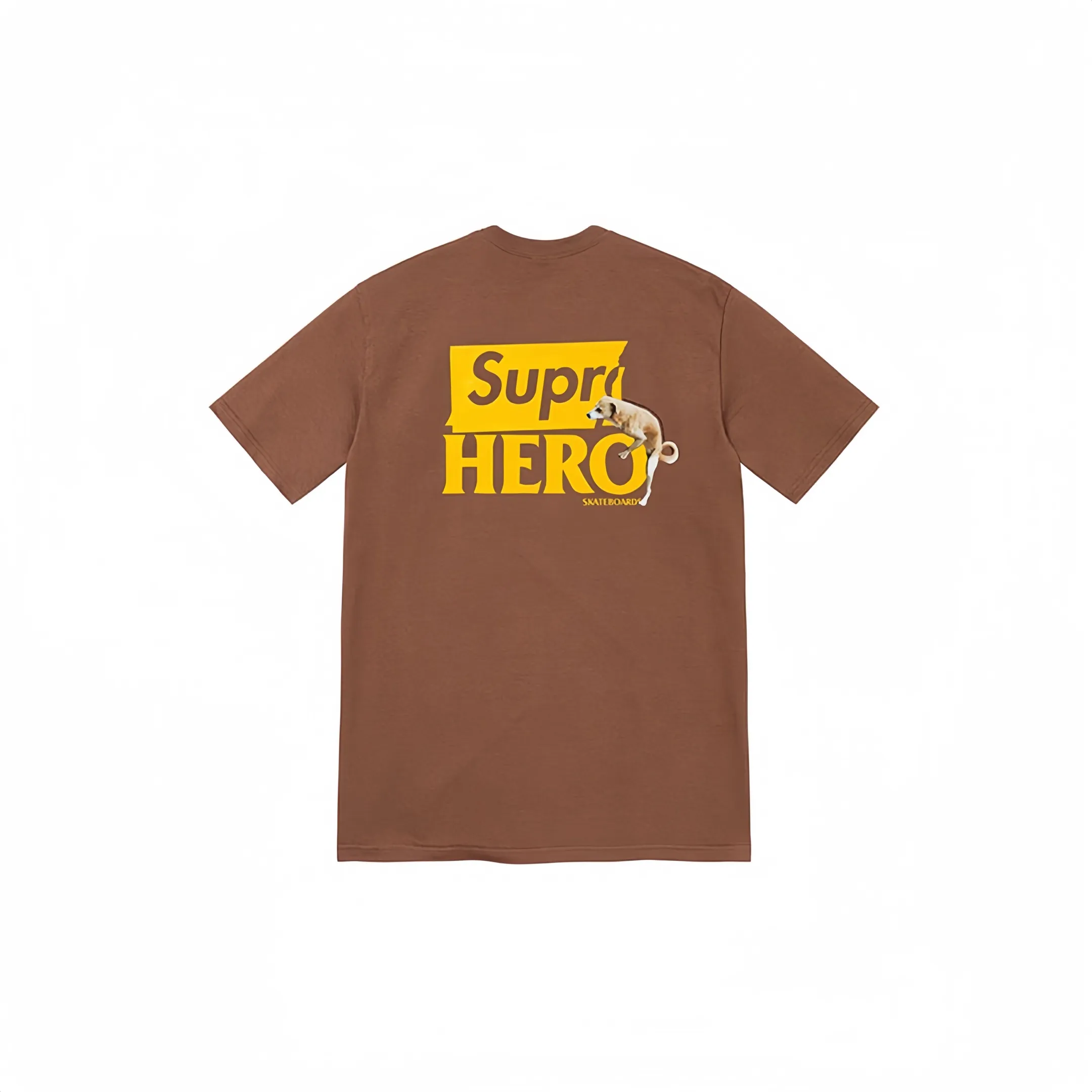 #S18 P110💰 Supreme ANTIHERO joint series SS22 Week 17 Antihero Dog Tee Dog letter Logo printed round neck short-sleeved T-shirt. Same style for men and women. Made of 260g combed cotton double yarn. From fabrics to accessories, all three standards are complete and follow ZP. Imported Matsui Company pulp printing will never crack. The whole piece adopts three-needle and five-thread craftsmanship. The neckline-shoulder seam-sleeve seam is double-threaded, which looks more three-dimensional and textured. The craftsmanship is the same as that of the authentic original version, and the classic version is free to compare.