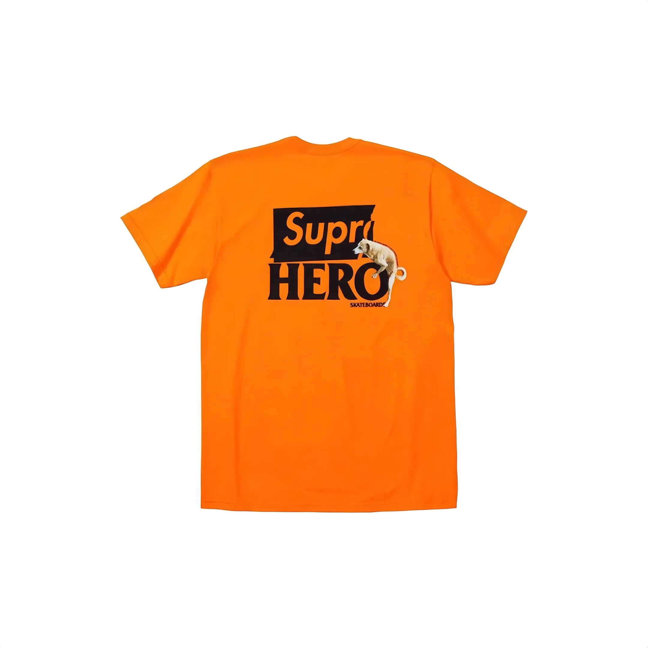 #S18 P110💰 Supreme ANTIHERO joint series SS22 Week 17 Antihero Dog Tee Dog letter Logo printed round neck short-sleeved T-shirt. Same style for men and women. Made of 260g combed cotton double yarn. From fabrics to accessories, all three standards are complete and follow ZP. Imported Matsui Company pulp printing will never crack. The whole piece adopts three-needle and five-thread craftsmanship. The neckline-shoulder seam-sleeve seam is double-threaded, which looks more three-dimensional and textured. The craftsmanship is the same as that of the authentic original version, and the classic version is free to compare.