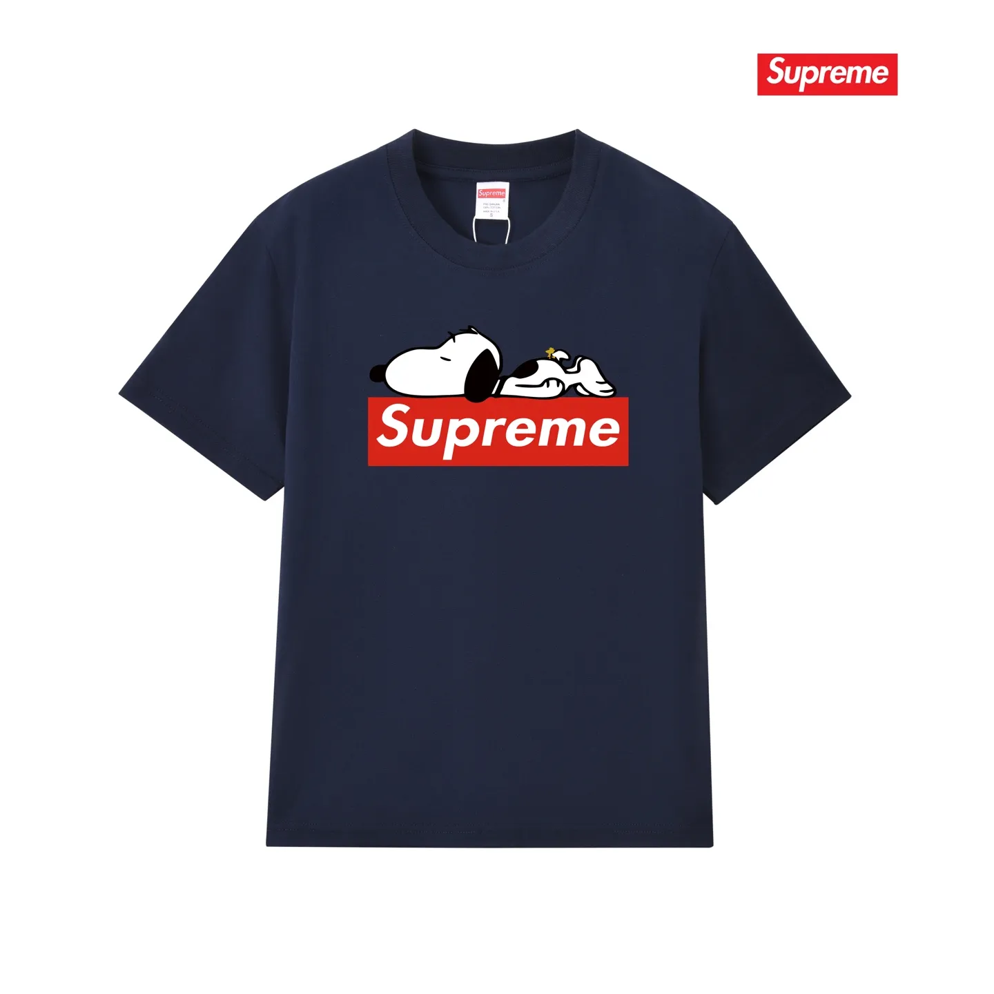 S166 P110💰 Sup Internet celebrity Snoopy printed cotton short-sleeved American men and women retro summer round neck loose half-sleeved couple T-shirt trendy Loose version Made of 260 grams of combed cotton double yarn, all three standards are complete from fabrics to accessories ZP Imported Matsui company slurry printing will never crack The whole piece adopts three-needle five-thread technology (collar-shoulder seam-sleeve seam double line, looks more three-dimensional and textured) consistent with the original version, classic version Feel free to compare zp. The whole piece adopts three-needle five-thread craftsmanship (neckline-shoulder seam-sleeve seam double thread, which looks more three-dimensional and textured). It has the same craftsmanship as the original original, classic version. Color: black, white, light gray, navy blue, pink. Size: S M L XL XXL