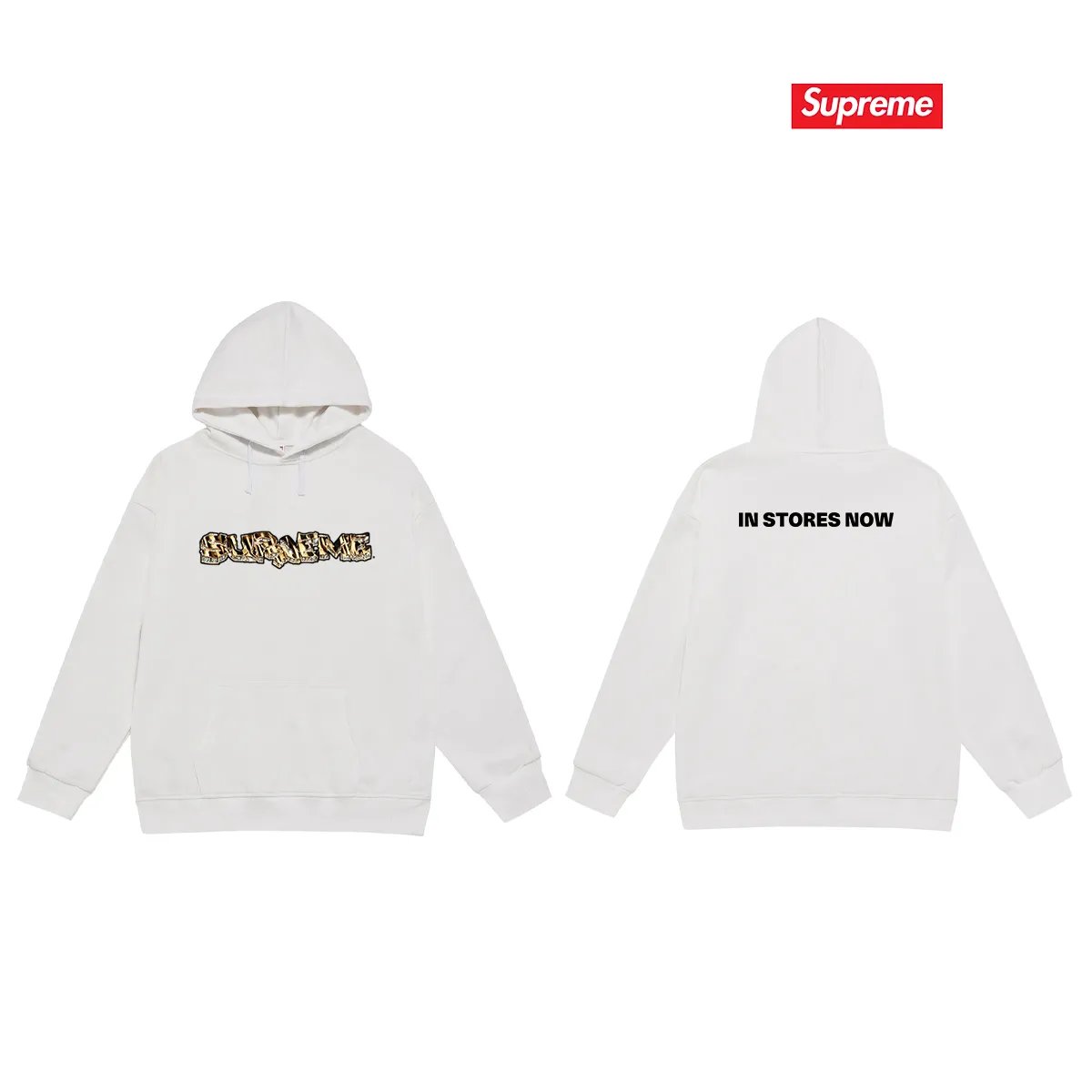 Style No. S2239 #terry P160💰 Velvet P170💰 Supreme Week 18 Diamond Tee Diamond Logo hooded sweatshirt Made of 400g large terry 430g silver fox velvet (drop shoulder large version) fabric, soft texture and no pilling Imported environmentally friendly printing glue The pattern is bright and three-dimensional Quality 💥Same style for men and women The upper body is trendy Color: black white gray Size: S M L XL XXL