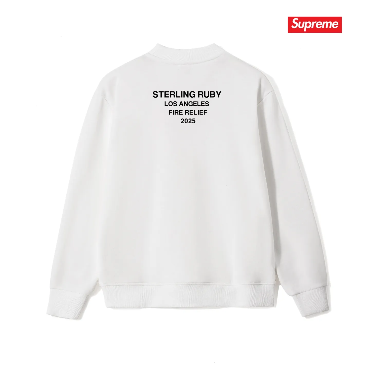 Style No. S1163 #terry p150💰 Plush 160💰 Sup Los Angeles wildfire rescue B0X printed round neck sweatshirt Made of 400 grams of large terry (drop shoulder large version) fabric, soft texture and no pilling Imported environmentally friendly printing glue The pattern is bright and three-dimensional Quality 💥Same style for men and women The upper body is trendy Color: black white gray Size: S M L XL XXL