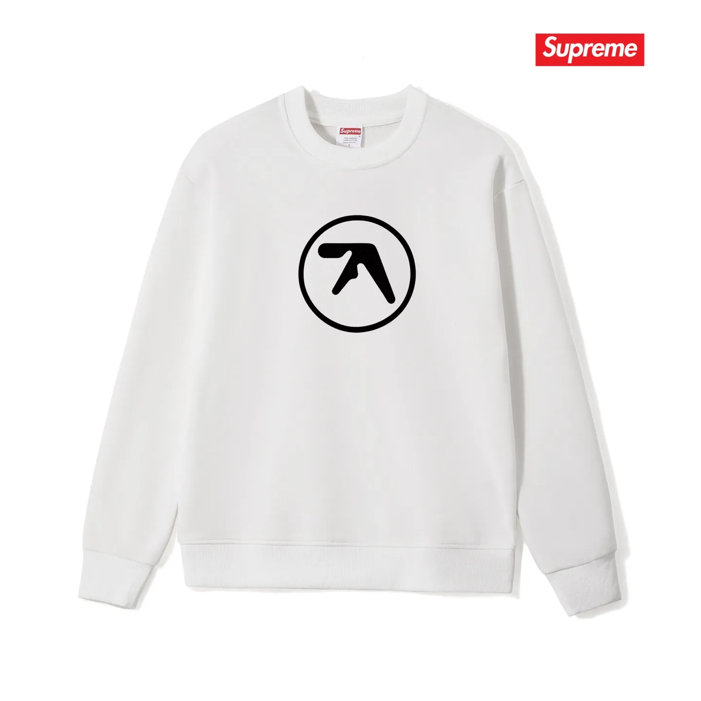 Style No. S1131 #terry p150💰 Velvet 160💰 Aphex Twin joint model SS25 WEEK2 Ambient Works Tee printed round neck sweatshirt Made of 400 grams of large terry (drop shoulder large version) fabric, soft texture and no pilling Imported environmentally friendly printing glue The pattern is bright and three-dimensional Quality 💥Same style for men and women The upper body is trendy Color: black white gray Size: S M L XL XXL