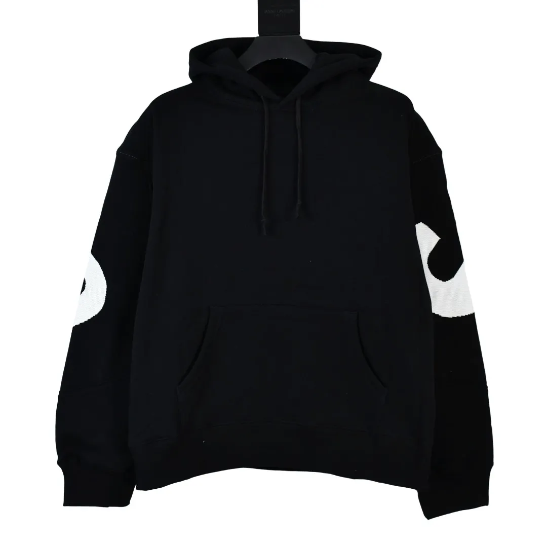 S528💰p390 Top version Supreme BIG LOGO JACQUARD HOODED SWEATSHIRT Hooded sweatshirt with big LOGO on the back. For those of us who focus on top Sup products, this sweatshirt is naturally available at our fingertips. ZP testing, custom weaving and dyeing, pure cotton 450G fleece main fabric, multiple stitching and tailoring design on the back, jacquard processing on the back, customized ZP co-branding, main label/wash water label/tag/packaging bag (Equipped with extra-large thickened handbag) There is a probability of passing the inspection version. If you put the original packaging picture together, there is a high probability of passing the test. Size: S-XL