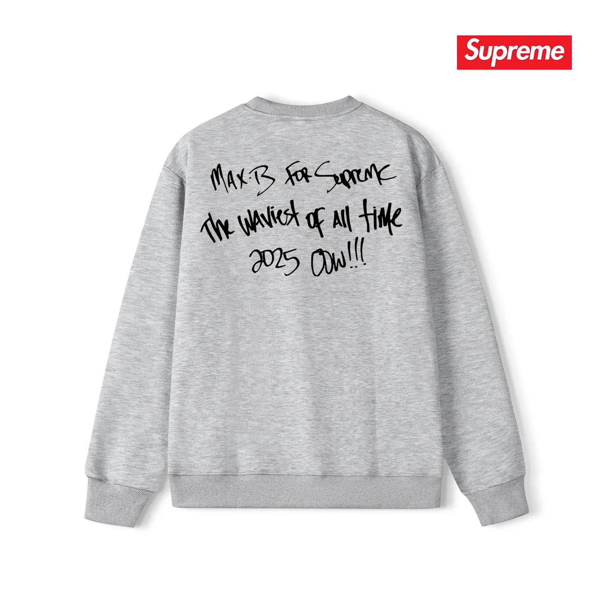 Style No. S1140 #terry p150💰 Plush 160💰 SS25 Sup She loves me printed round neck sweatshirt Made of 400g large terry (drop shoulder large version) fabric, soft texture and no pilling Imported environmentally friendly printing glue The pattern is bright and three-dimensional Quality💥Same style for men and women The upper body is trendy Color: black white gray Size: S M L XL XXL