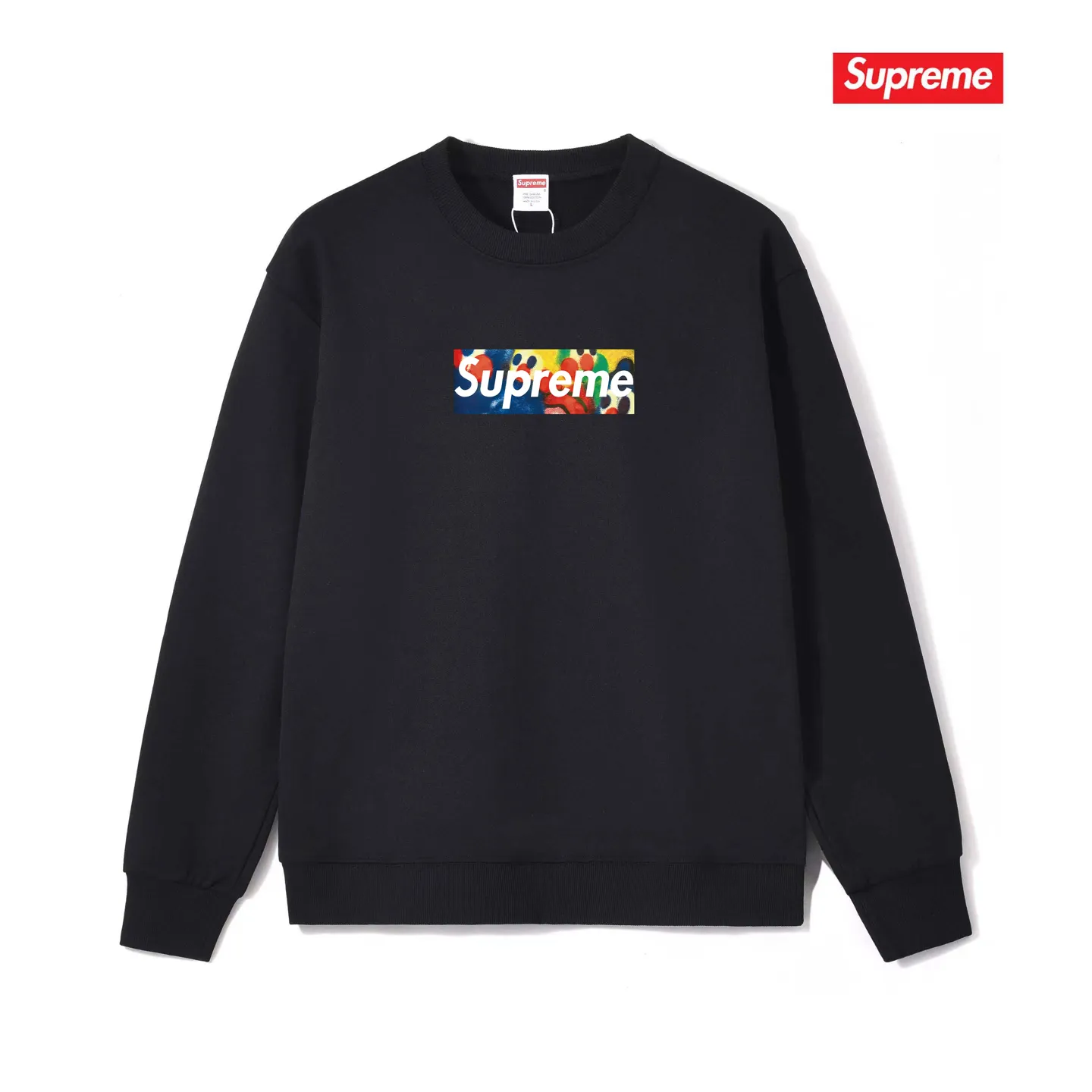 Style No. S1226 #terry p150💰 Plush 160💰 Sup x Olaolu Slawn FW letter print round neck sweatshirt Made of 400 grams of large terry (drop shoulder large version) fabric, soft texture and no pilling Imported environmentally friendly printing glue The pattern is bright and three-dimensional Quality💥Same style for men and women The upper body is trendy Color: black white gray Size: S M L XL XXL