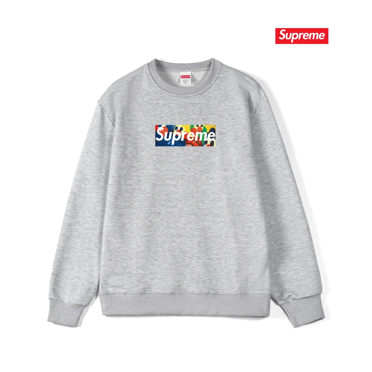 Style No. S1226 #terry p150💰 Plush 160💰 Sup x Olaolu Slawn FW letter print round neck sweatshirt Made of 400 grams of large terry (drop shoulder large version) fabric, soft texture and no pilling Imported environmentally friendly printing glue The pattern is bright and three-dimensional Quality💥Same style for men and women The upper body is trendy Color: black white gray Size: S M L XL XXL