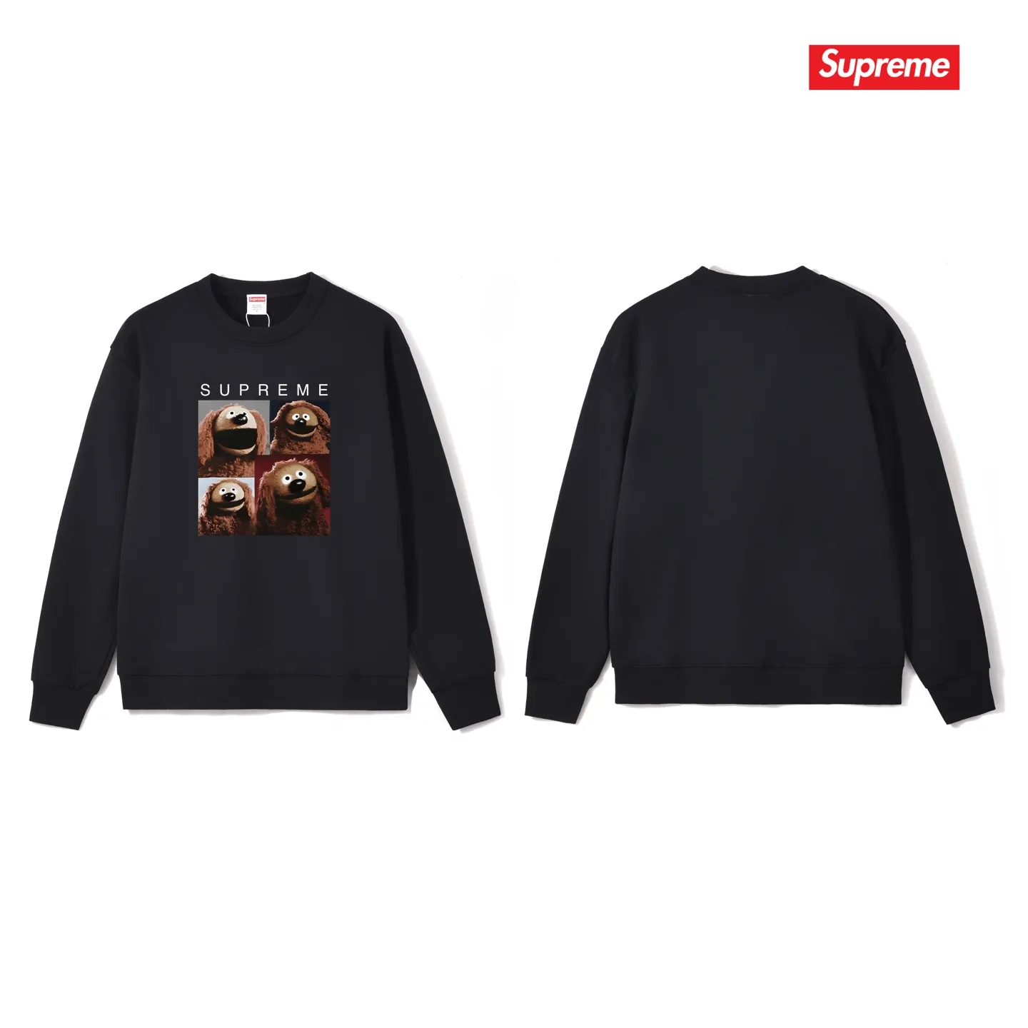 Style No. S1066 #terry p150💰 Velvet 160💰 Supreme SS24 WEEK1 Animation printed round neck sweatshirt Made of 400 grams of large terry (drop shoulder large version) fabric, soft texture and no pilling Imported environmentally friendly printing glue The pattern is bright and three-dimensional Quality💥Same style for men and women The upper body is trendy Color: black white gray Size: S M L XL XXL