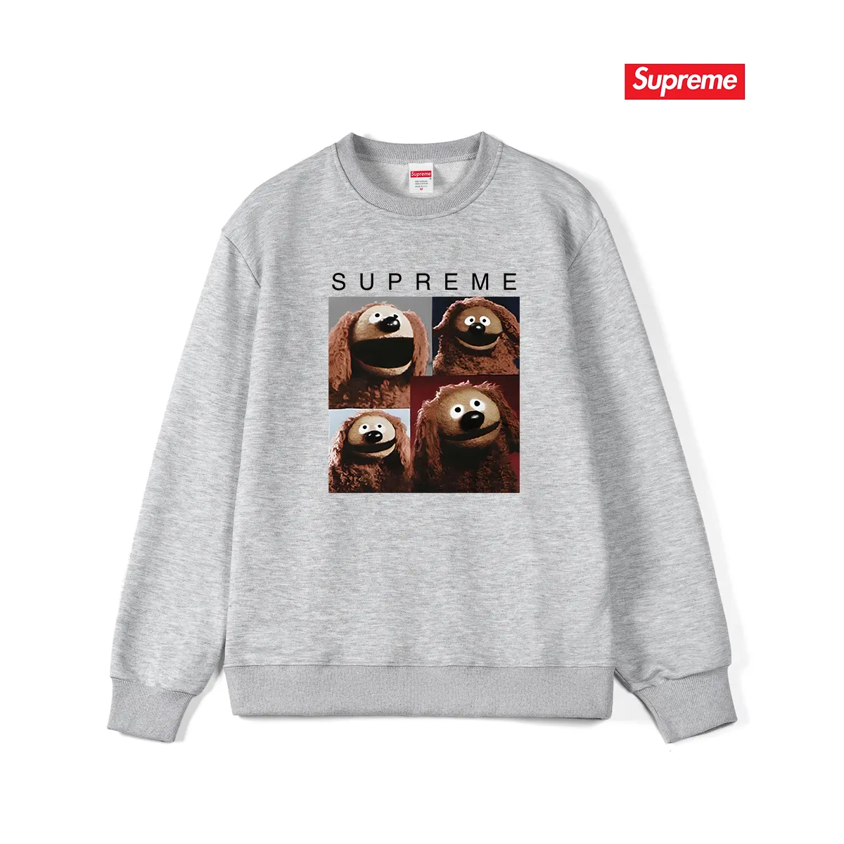 Style No. S1066 #terry p150💰 Velvet 160💰 Supreme SS24 WEEK1 Animation printed round neck sweatshirt Made of 400 grams of large terry (drop shoulder large version) fabric, soft texture and no pilling Imported environmentally friendly printing glue The pattern is bright and three-dimensional Quality💥Same style for men and women The upper body is trendy Color: black white gray Size: S M L XL XXL