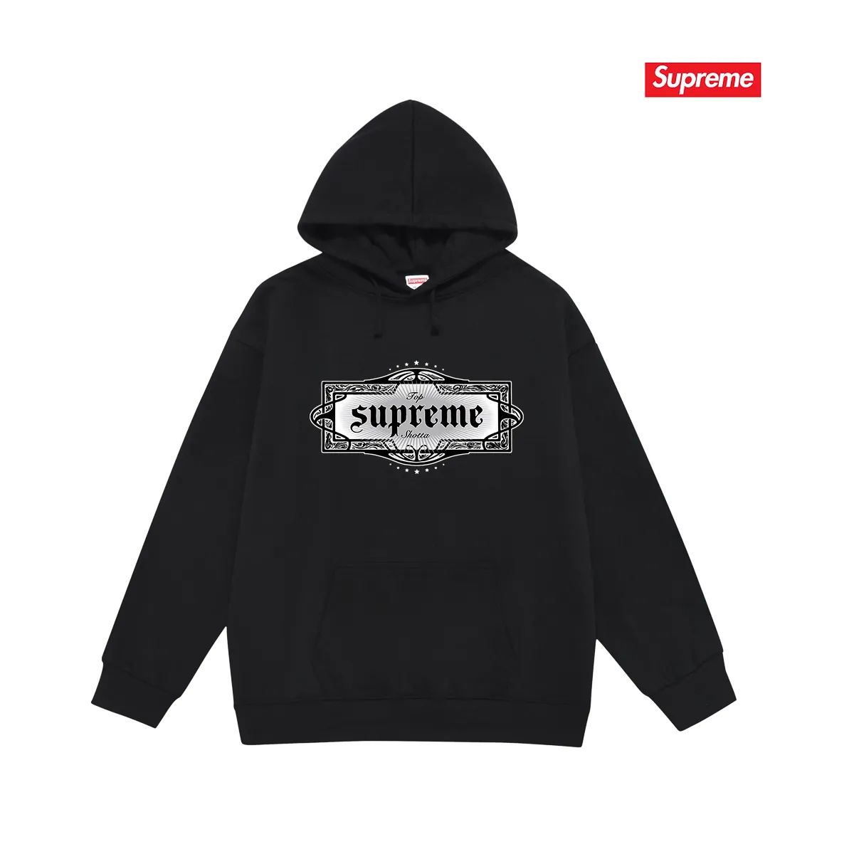 Style No. S2023 #terry P160💰 Velvet P170💰 Supreme SS22 Week 8 Top Shotta Tee letter print hooded sweatshirt Made of 400g large terry 430g silver fox velvet (off-shoulder large version) fabric, soft texture and no pilling Imported environmentally friendly printing glue The pattern is bright and three-dimensional Quality 💥Same style for men and women The upper body is trendy Color: black white gray Size: S M L XL XXL