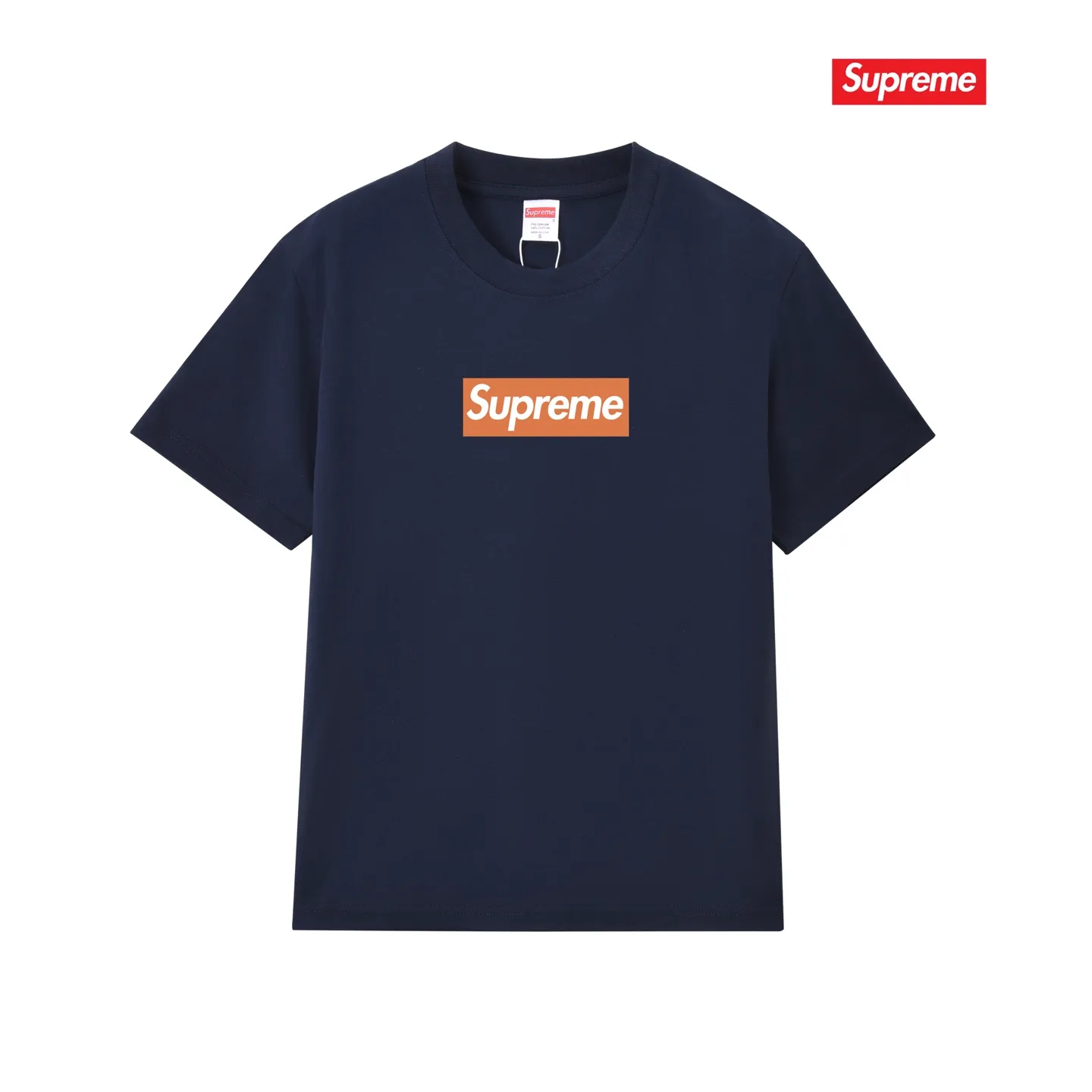 S221 P110💰 Sup 68FW SF BOX LOGO TEE San Francisco co-branded classic printed short-sleeved pure cotton T-shirt for men and women. Loose fit. Made of 260g combed cotton double yarn. All three standards are complete from fabrics to accessories. ZP. Imported Matsui company slurry printing will never crack. The whole piece adopts three-needle five-thread technology. The neckline-shoulder seam-sleeve seam is double-lined, which looks more three-dimensional and textured. The same process as the original version, classic version. Feel free to compare zp. The whole piece adopts three-needle five-thread craftsmanship (neckline-shoulder seam-sleeve seam double thread, which looks more three-dimensional and textured). It has the same craftsmanship as the original original, classic version. Color: black, white, light gray, pink, navy. Size: S M L XL XXL