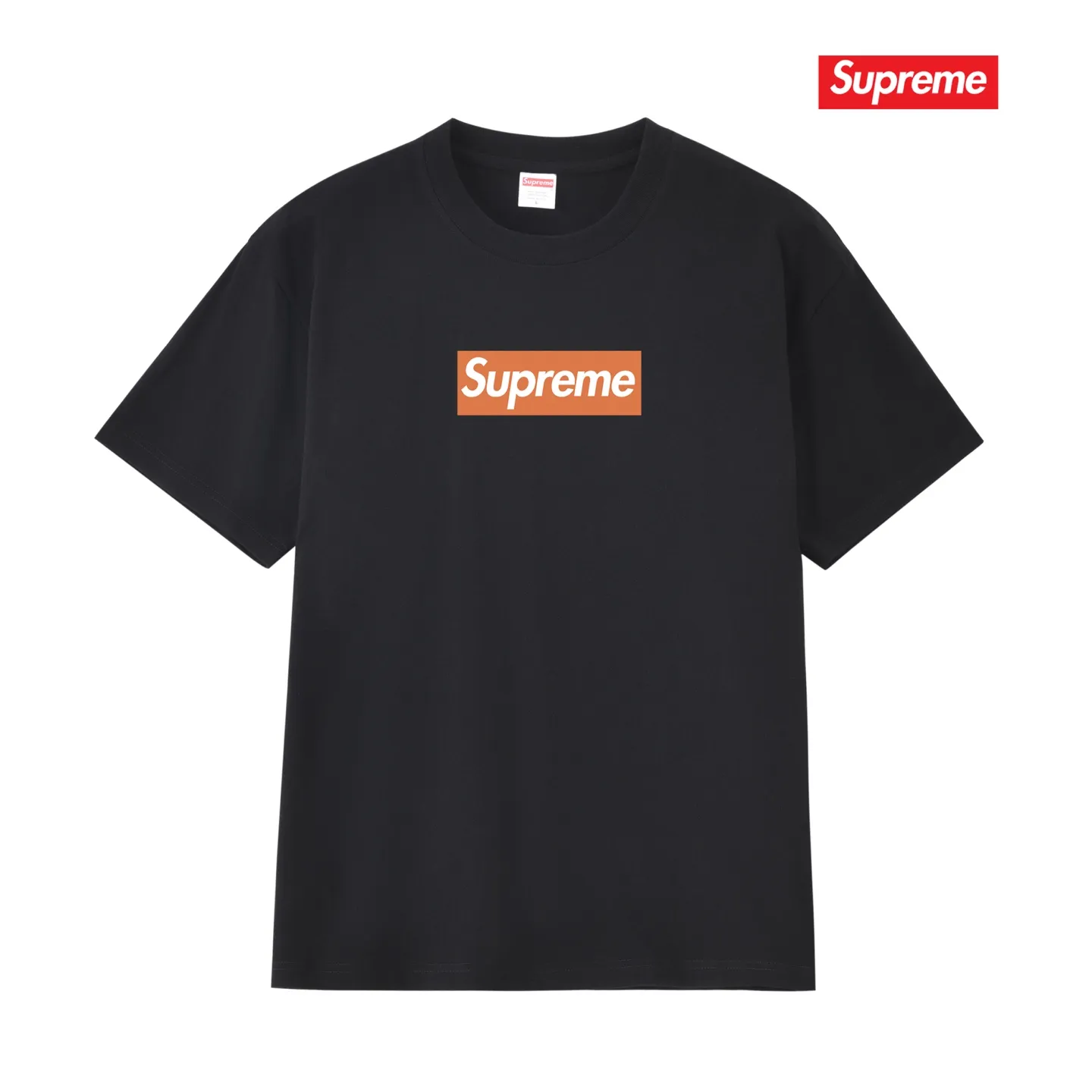 S221 P110💰 Sup 68FW SF BOX LOGO TEE San Francisco co-branded classic printed short-sleeved pure cotton T-shirt for men and women. Loose fit. Made of 260g combed cotton double yarn. All three standards are complete from fabrics to accessories. ZP. Imported Matsui company slurry printing will never crack. The whole piece adopts three-needle five-thread technology. The neckline-shoulder seam-sleeve seam is double-lined, which looks more three-dimensional and textured. The same process as the original version, classic version. Feel free to compare zp. The whole piece adopts three-needle five-thread craftsmanship (neckline-shoulder seam-sleeve seam double thread, which looks more three-dimensional and textured). It has the same craftsmanship as the original original, classic version. Color: black, white, light gray, pink, navy. Size: S M L XL XXL