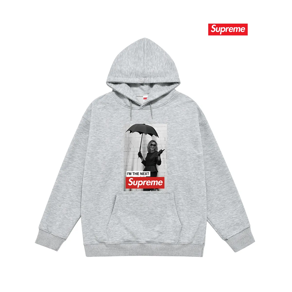 Style No. S2184 #terry P160💰 Velvet P170💰 Sup FW24 Casual Comfortable hooded sweatshirt with character pattern on the chest Made of 400g large terry 430g silver fox velvet (off-shoulder large version) fabric Soft and non-pilling Imported environmentally friendly printing glue The pattern is bright and three-dimensional Quality 💥Same style for men and women The upper body is trendy Color: black white gray Size: S M L XL XXL