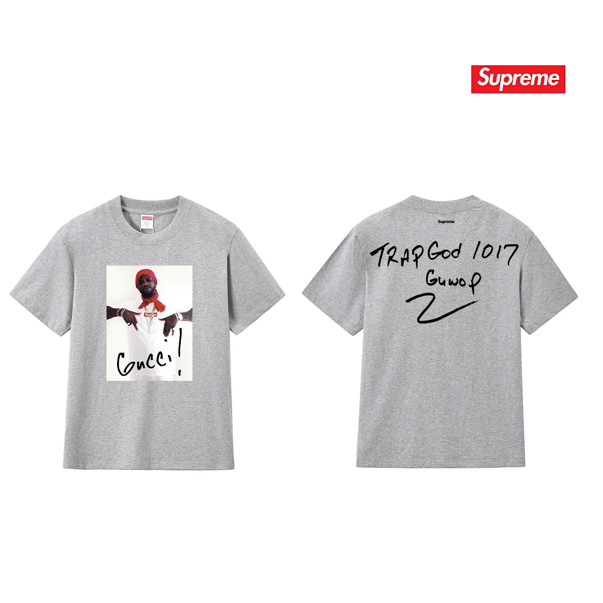 S199 P110💰 SUP FW16 Kuci Mane Tee White short-sleeved pure cotton high-end T-shirt with character printing. Loose fit. Made of 260g combed cotton double yarn. All three standards are complete from fabrics to accessories. ZP. Imported Matsui company’s slurry printing will never crack. The whole piece adopts three-needle five-thread technology. The neckline-shoulder seam-sleeve seam is double-lined, which looks more three-dimensional and textured. The same process as the original version, classic version. Feel free to compare zp. The whole piece adopts three-needle five-thread craftsmanship (neckline-shoulder seam-sleeve seam double thread, which looks more three-dimensional and textured). It has the same craftsmanship as the original original, classic version. Color: black, white, light gray, pink, navy. Size: S M L XL XXL