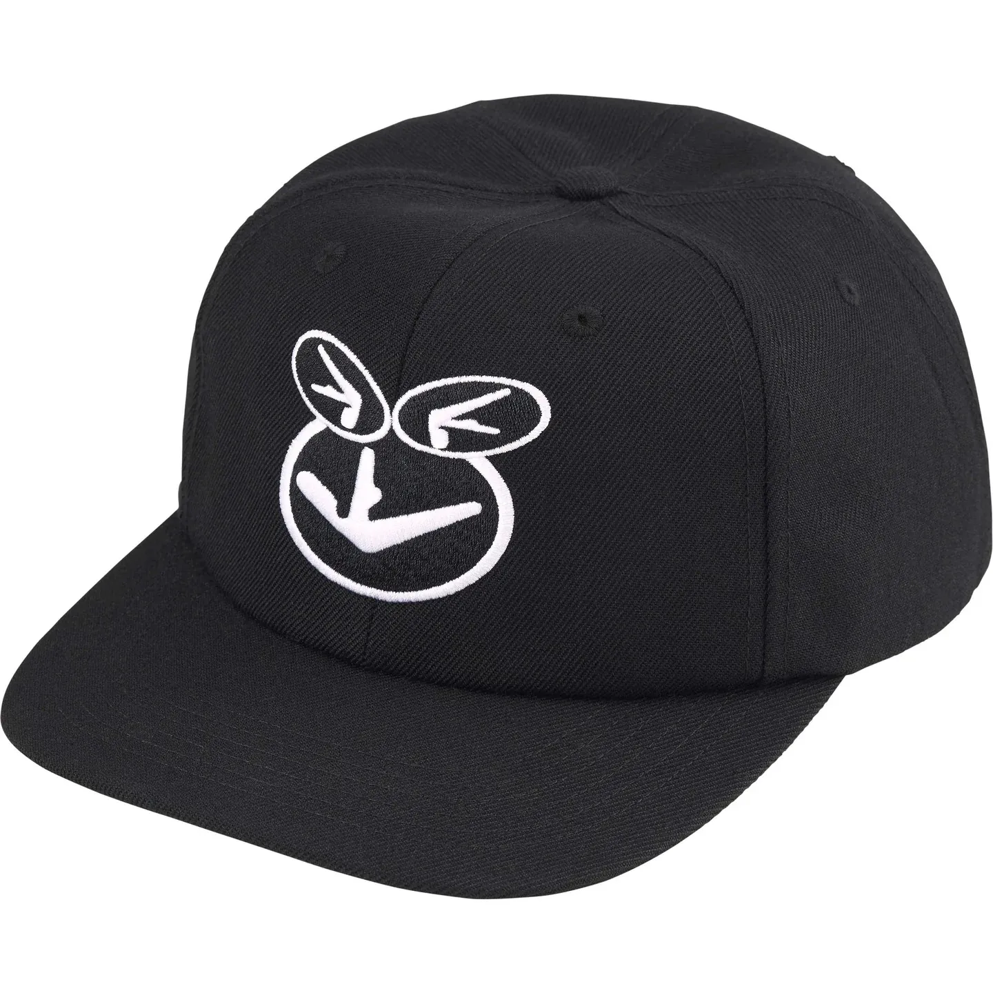 N114💰p136 Sup Aphex Twin 6-Panel joint album cover embroidered 6-panel baseball cap black royal blue