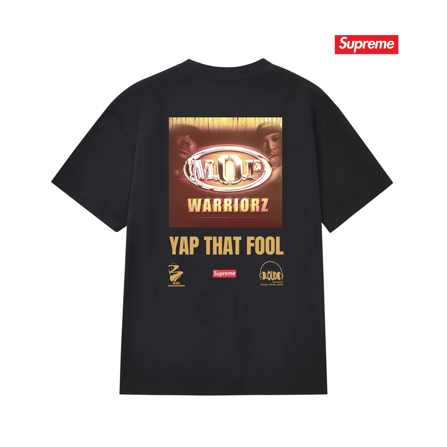 S231 P110💰 Supreme 24FW MOP Hooded rap group co-branded short-sleeved T-shirt. Loose fit. Made of 260g combed cotton double yarn. All three standards are complete from fabric to accessories. ZP. The slurry printing imported from Matsui Company will never crack. The whole piece adopts three-needle and five-thread technology. The neckline-shoulder seam-sleeve seam is double-lined, which looks more three-dimensional and textured.) The same process as the original version, classic version Feel free to compare zp. The whole piece adopts three-needle five-thread craftsmanship (neckline-shoulder seam-sleeve seam double thread, which looks more three-dimensional and textured). It has the same craftsmanship as the original original, classic version. Color: black, white, light gray, pink, navy. Size: S M L XL XXL