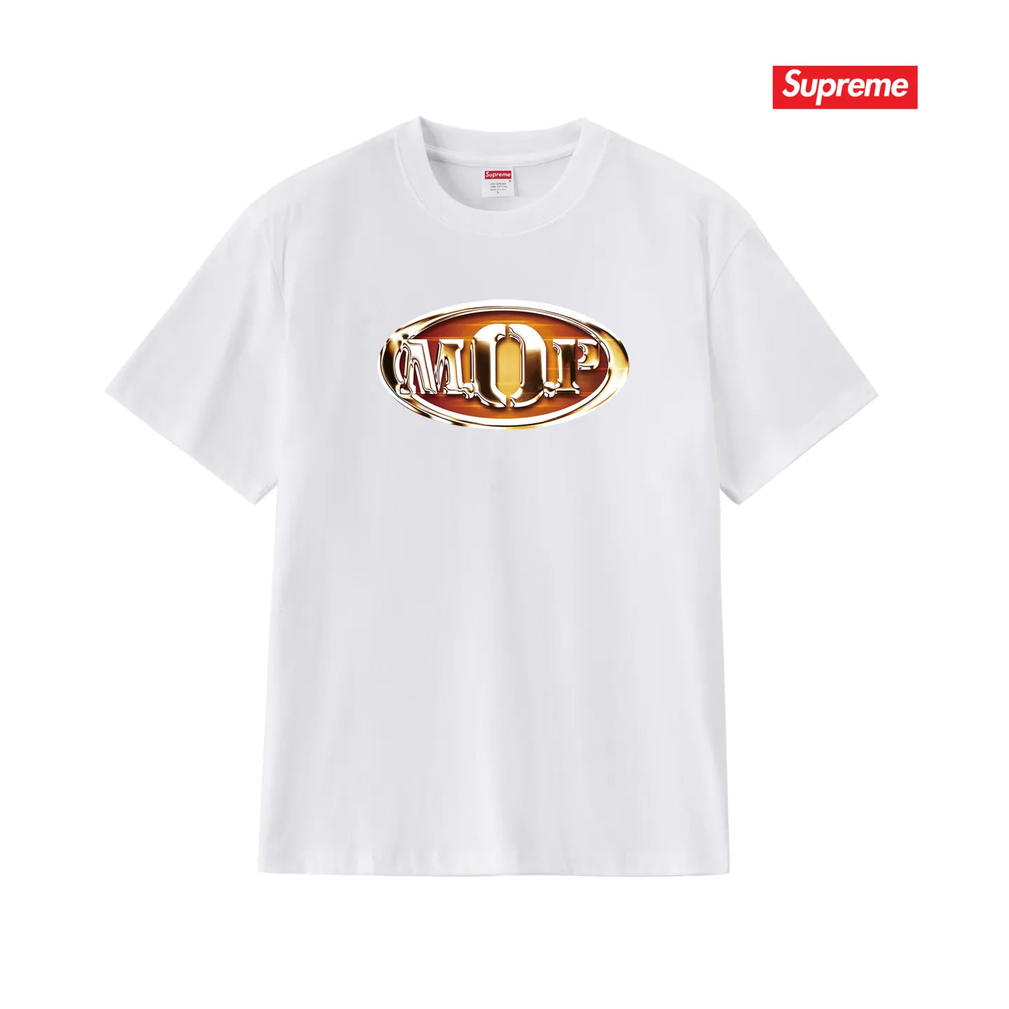 S231 P110💰 Supreme 24FW MOP Hooded rap group co-branded short-sleeved T-shirt. Loose fit. Made of 260g combed cotton double yarn. All three standards are complete from fabric to accessories. ZP. The slurry printing imported from Matsui Company will never crack. The whole piece adopts three-needle and five-thread technology. The neckline-shoulder seam-sleeve seam is double-lined, which looks more three-dimensional and textured.) The same process as the original version, classic version Feel free to compare zp. The whole piece adopts three-needle five-thread craftsmanship (neckline-shoulder seam-sleeve seam double thread, which looks more three-dimensional and textured). It has the same craftsmanship as the original original, classic version. Color: black, white, light gray, pink, navy. Size: S M L XL XXL