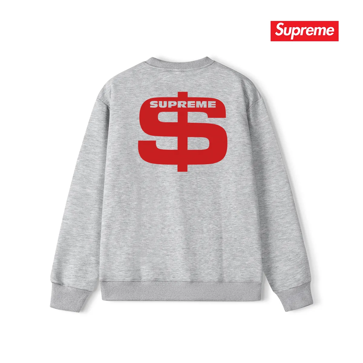 Style No. S1078 #terry p150💰 Velvet 160💰 Supreme FW22 Week 5 Don’t Around Tee Letter Printed Round Neck Sweater Made of 400 grams of large terry (drop shoulder large version) fabric, soft texture and no pilling Imported environmentally friendly printing glue The pattern is bright and three-dimensional Quality💥Same style for men and women The upper body is trendy Color: Black White Gray Size: S M L XL XXL