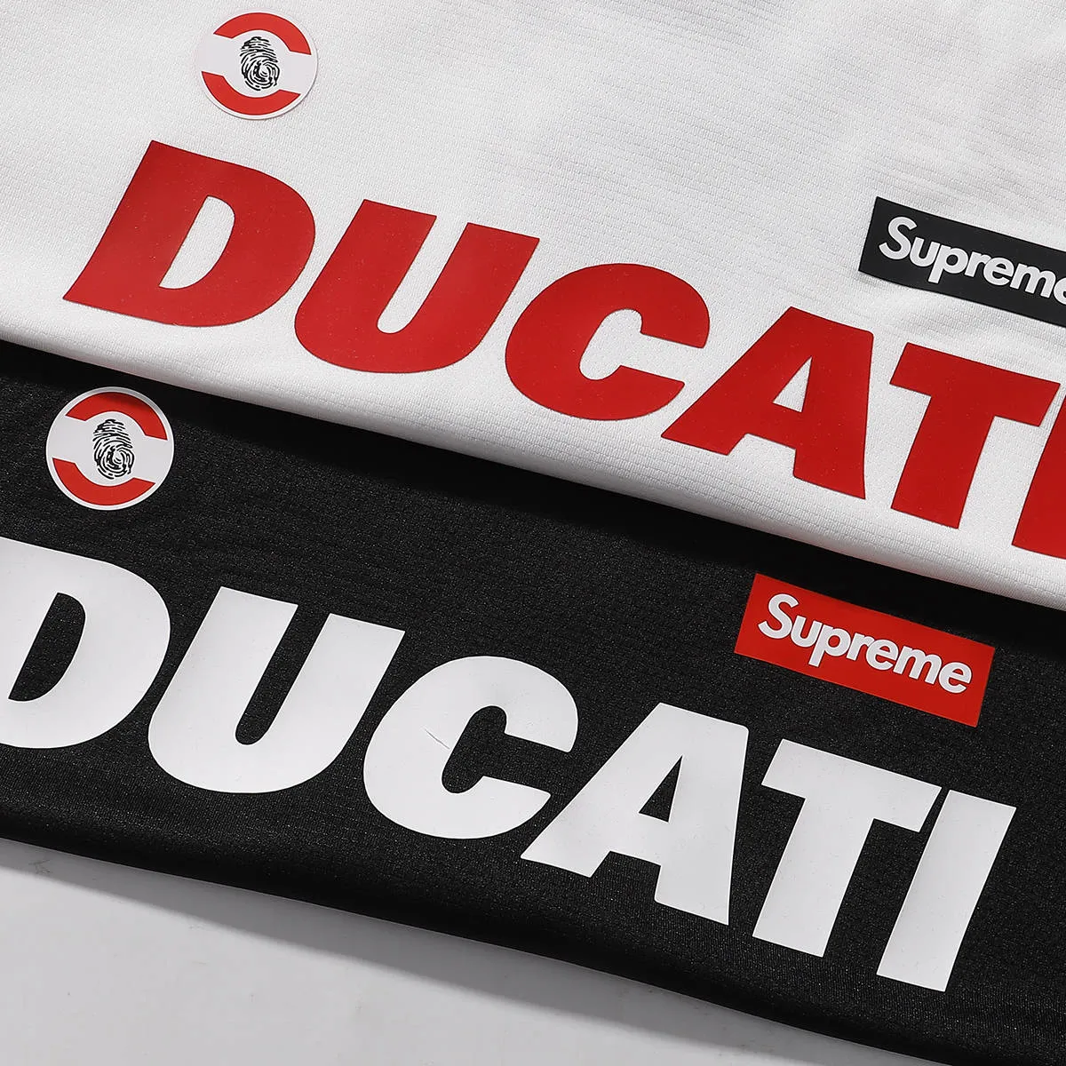 P170 Supreme Ducati Soccer Jersey Ducati joint jersey short-sleeved Size S M L XL Length 71-73-75-77 Bust 56-58-60-62