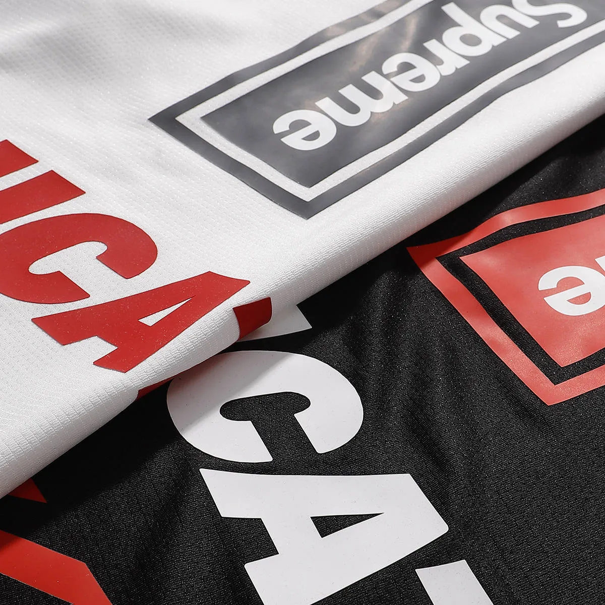 P170 Supreme Ducati Soccer Jersey Ducati joint jersey short-sleeved Size S M L XL Length 71-73-75-77 Bust 56-58-60-62
