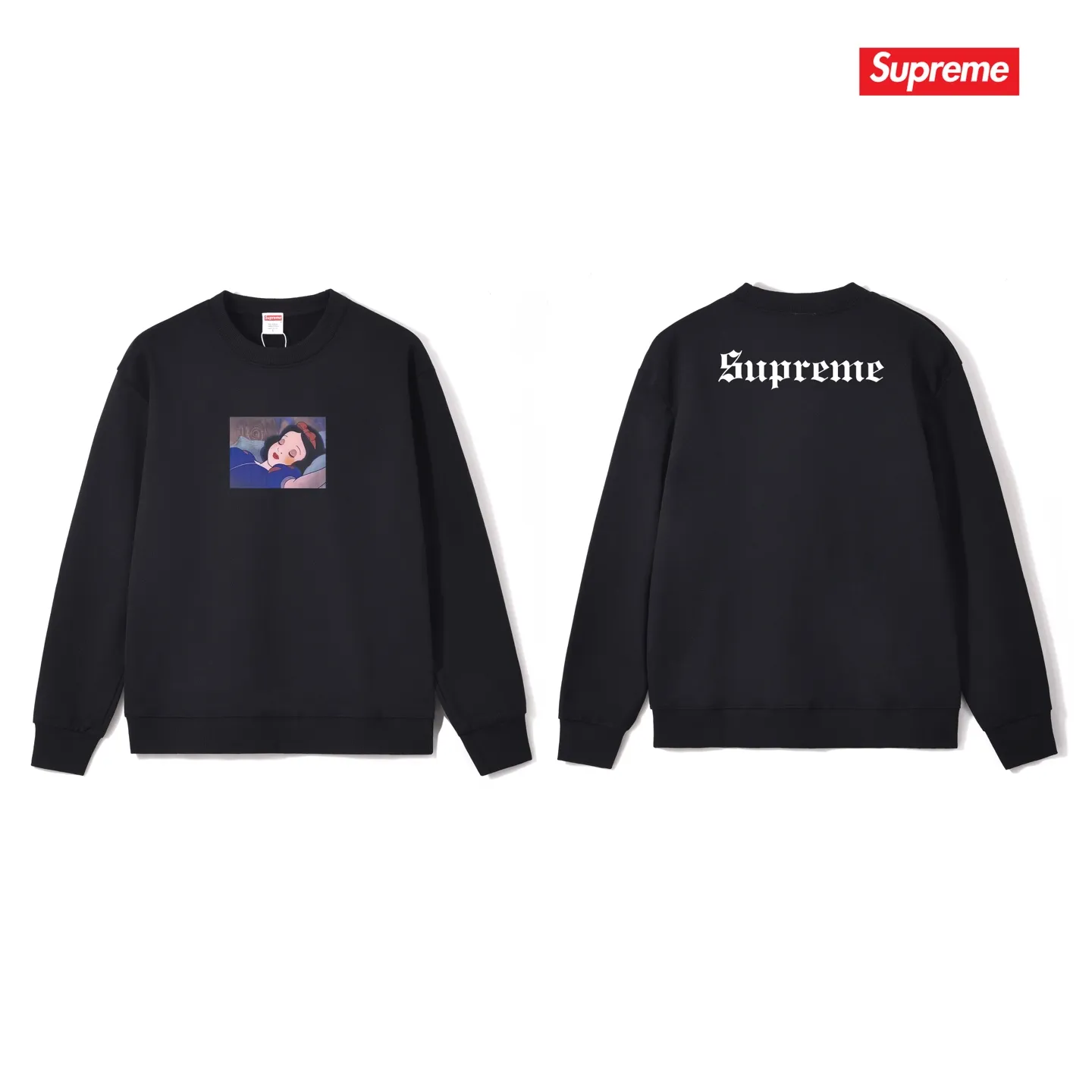 Style No. S1169 #terry p150💰 Plush 160💰 Sup Portrait letters printed round neck sweatshirt Made of 400g large terry (drop shoulder large version) fabric, soft texture and no pilling Imported environmentally friendly printing glue The pattern is bright and three-dimensional Quality 💥Same style for men and women The upper body is trendy Color: black white gray Size: S M L XL XXL