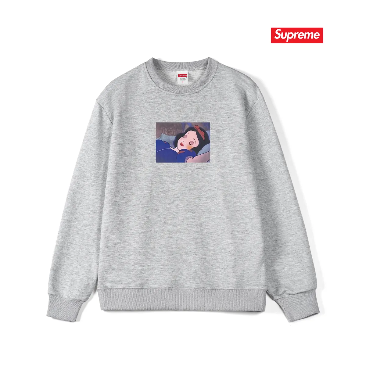 Style No. S1169 #terry p150💰 Plush 160💰 Sup Portrait letters printed round neck sweatshirt Made of 400g large terry (drop shoulder large version) fabric, soft texture and no pilling Imported environmentally friendly printing glue The pattern is bright and three-dimensional Quality 💥Same style for men and women The upper body is trendy Color: black white gray Size: S M L XL XXL