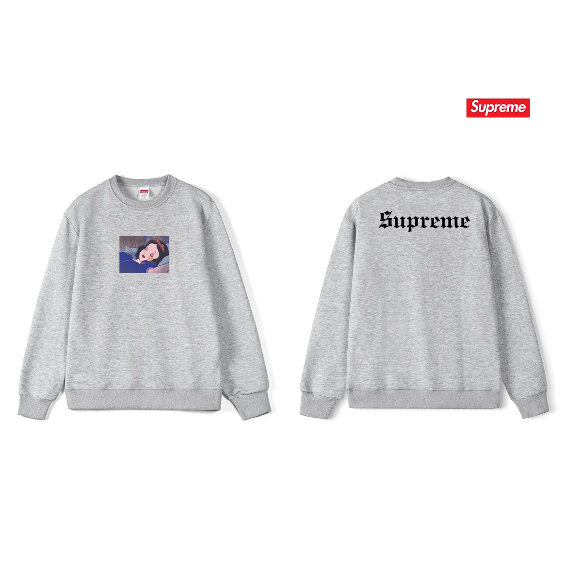 Style No. S1169 #terry p150💰 Plush 160💰 Sup Portrait letters printed round neck sweatshirt Made of 400g large terry (drop shoulder large version) fabric, soft texture and no pilling Imported environmentally friendly printing glue The pattern is bright and three-dimensional Quality 💥Same style for men and women The upper body is trendy Color: black white gray Size: S M L XL XXL