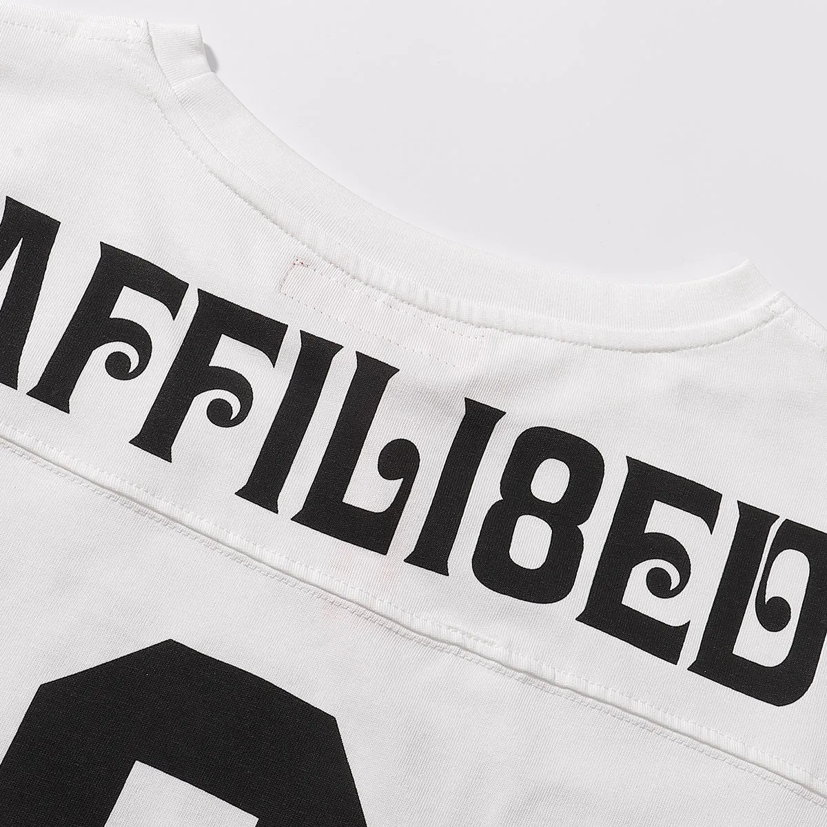 P160 supreme size 8 printed long-sleeved T-shirt black off-white SMLXL size S M L