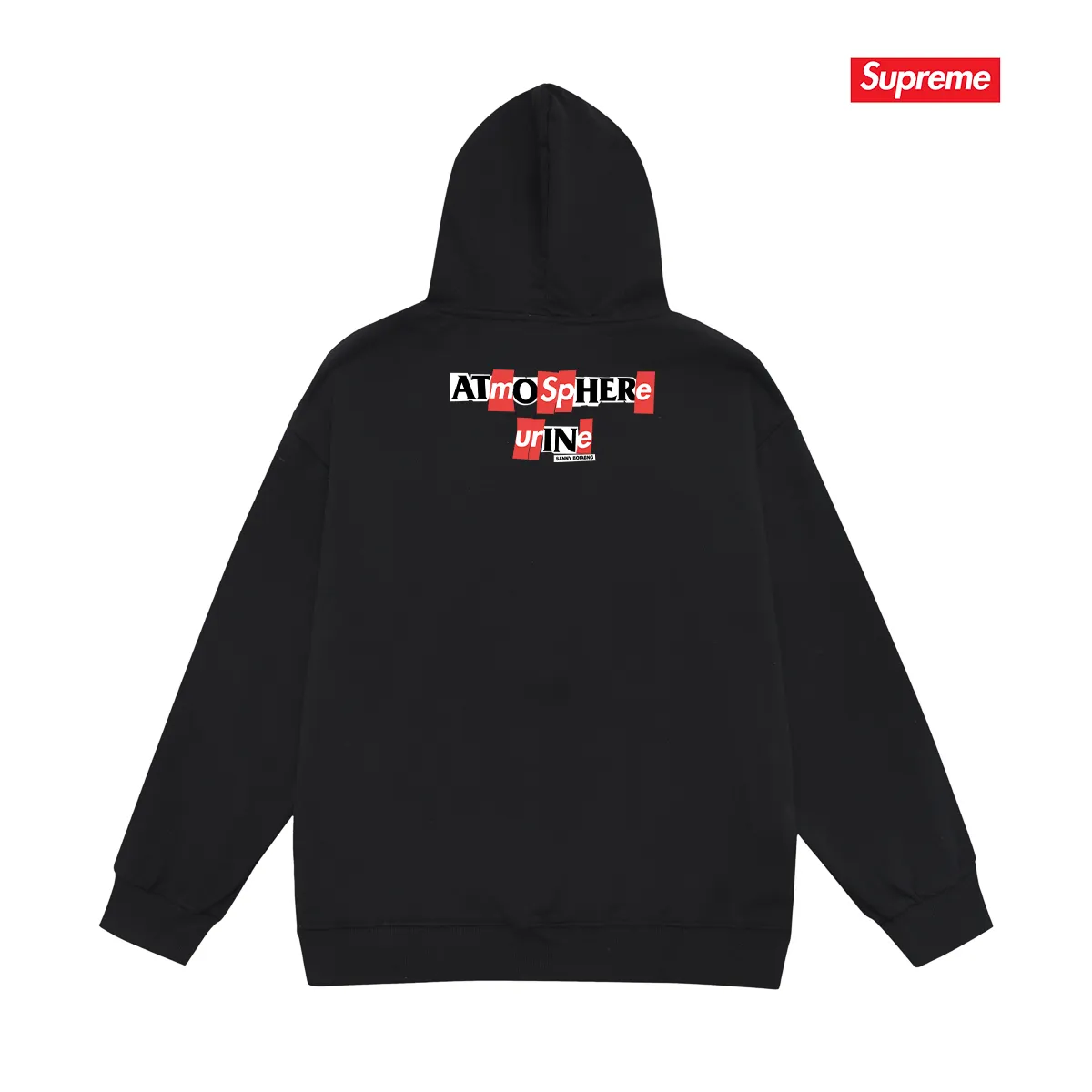 Style No. S2107 #terry P160💰 Velvet P170💰 Supreme Week 14 xANTIHERO Balcony Tee co-branded Michael Jackson balcony character print hooded sweatshirt Made of 400g large terry 430g silver fox velvet (drop shoulder large version) fabric, soft texture and no pilling, imported environmentally friendly printing glue, bright and three-dimensional pattern, quality 💥Same style for men and women, the upper body is trendy Color: Black White Gray Size: S M L XL XXL
