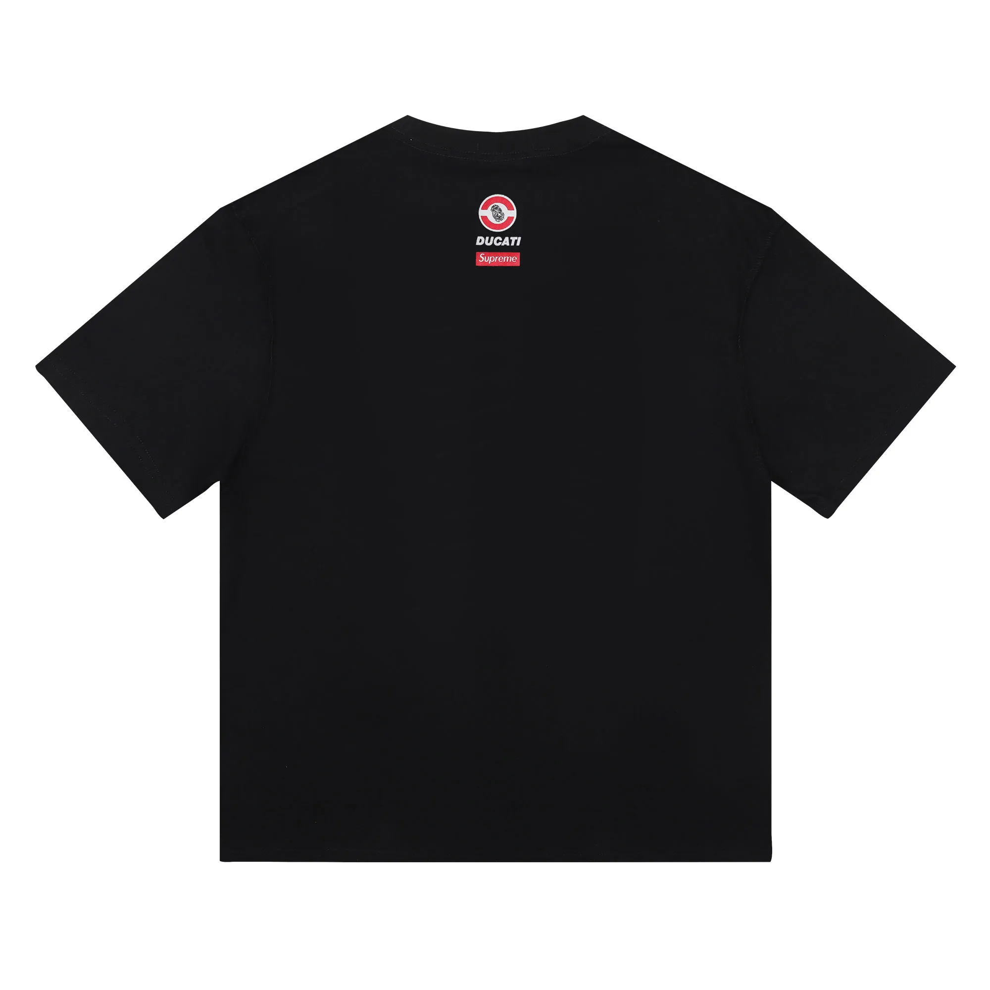 P136 supreme Ducati joint motorcycle white black SMLXL size shoulder width chest length S 52 56 70 M 54 58 72 L 56 60 74 XL 58 62 76