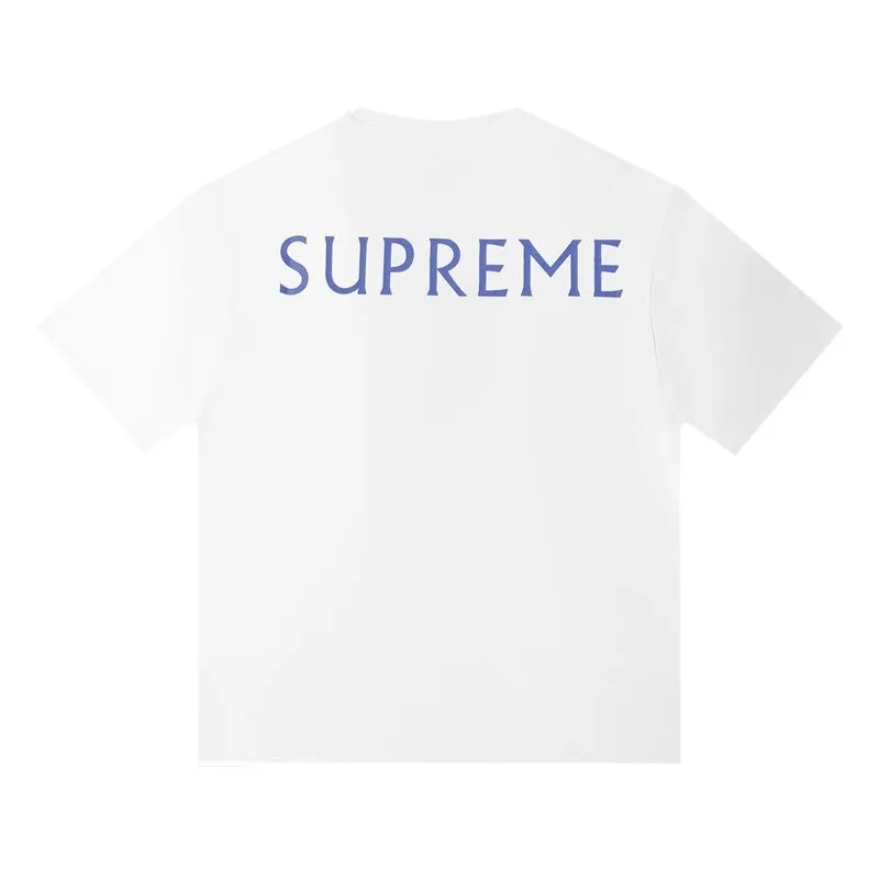 S143 P110💰 SUPREME retro niche trendy brand sheep print casual high street American style foreign trade pure cotton round neck short sleeves for men and women loose fit using 260g combed cotton double yarn from fabrics to accessories All three standards are complete and follow ZP Imported Matsui company slurry printing will never crack The whole piece adopts three-needle five-thread technology (collar-shoulder seam-sleeve seam double line, looks more three-dimensional and textured) consistent with the original version, classic version Feel free to compare zp. The whole piece adopts three-needle five-thread craftsmanship. The neckline-shoulder seam-sleeve seam is double-threaded, which looks more three-dimensional and textured.) It has the same craftsmanship as the original original, classic version. Color: Black White Size: S M L XL XXL