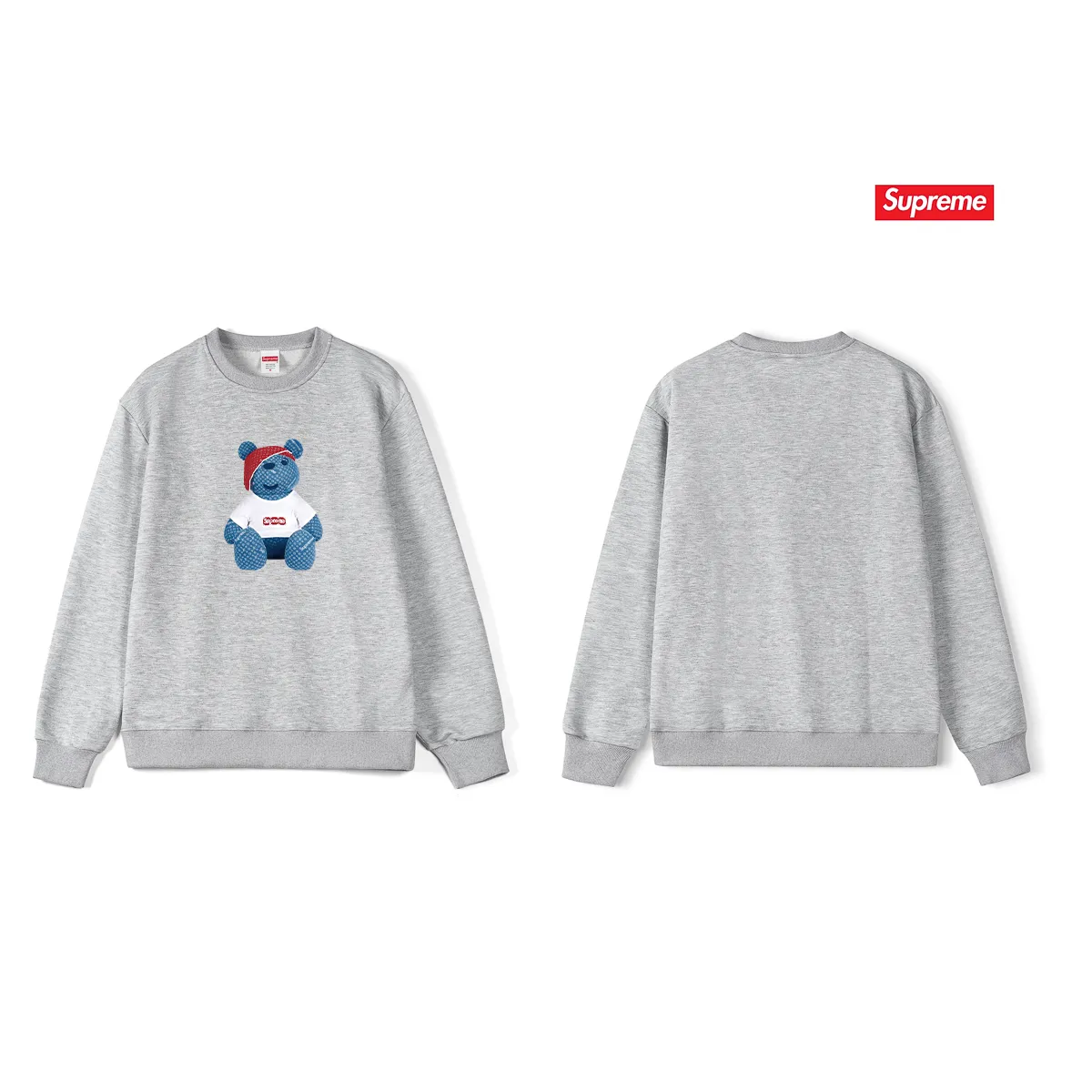 Style No. S1197 #terryp150💰Fleece 160💰Supreme’s new short-sleeved colorful letter cupid cat round neck sweatshirt Made of 400 grams of large terry (drop shoulder large version) fabric, soft texture and no pilling Imported environmentally friendly printing glue The pattern is bright and three-dimensional Quality💥Same style for men and women The upper body is trendy Color: black white gray Size: S M L XL XXL