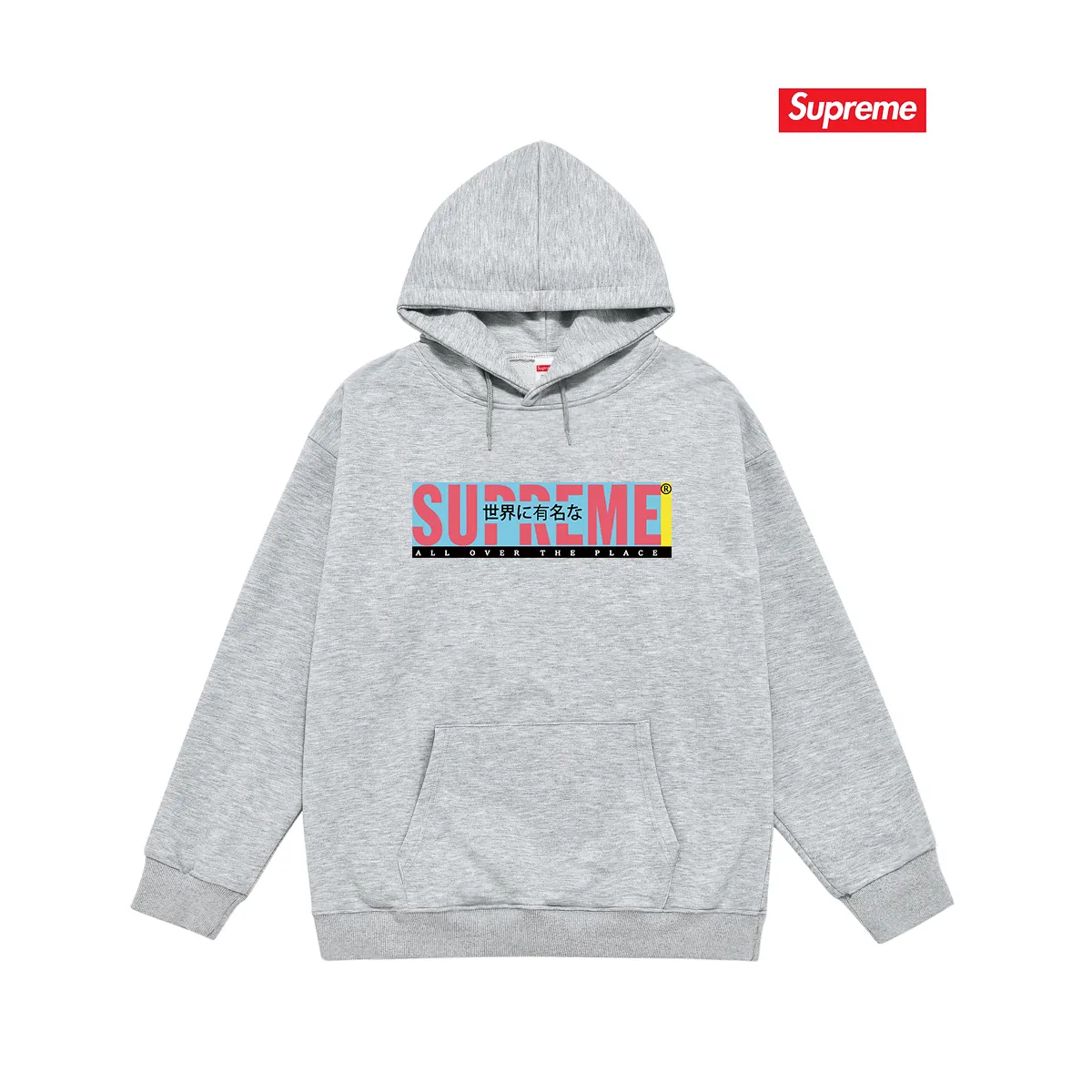 Style No. S2064 #terry P160💰 Velvet P170💰 Supreme SS22 Week 1 All Over Tee letter printed hooded sweatshirt Made of 400g large terry 430g silver fox velvet (drop shoulder large version) fabric, soft texture and no pilling Imported environmentally friendly printing glue The pattern is bright and three-dimensional Quality 💥Same style for men and women The upper body is trendy Color: black white gray Size: S M L XL XXL