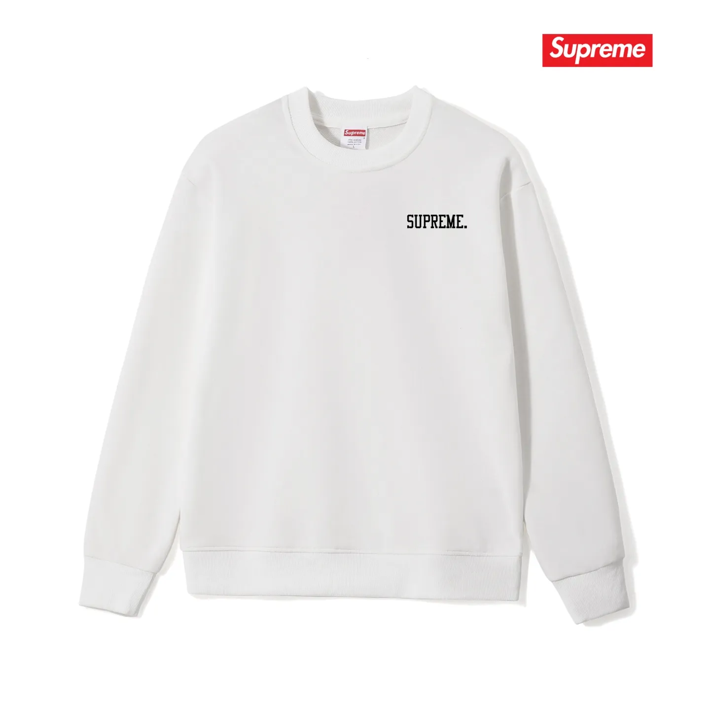 Style No. S1120 #terry p150💰 Plush 160💰 Supreme Lamborghini co-branded round-neck sweatshirt Made of 400 grams of large terry (drop shoulder large version) fabric, soft texture and no pilling Imported environmentally friendly printing glue The pattern is bright and three-dimensional Quality💥Same style for men and women The upper body is trendy Color: black white gray Size: S M L XL XXL