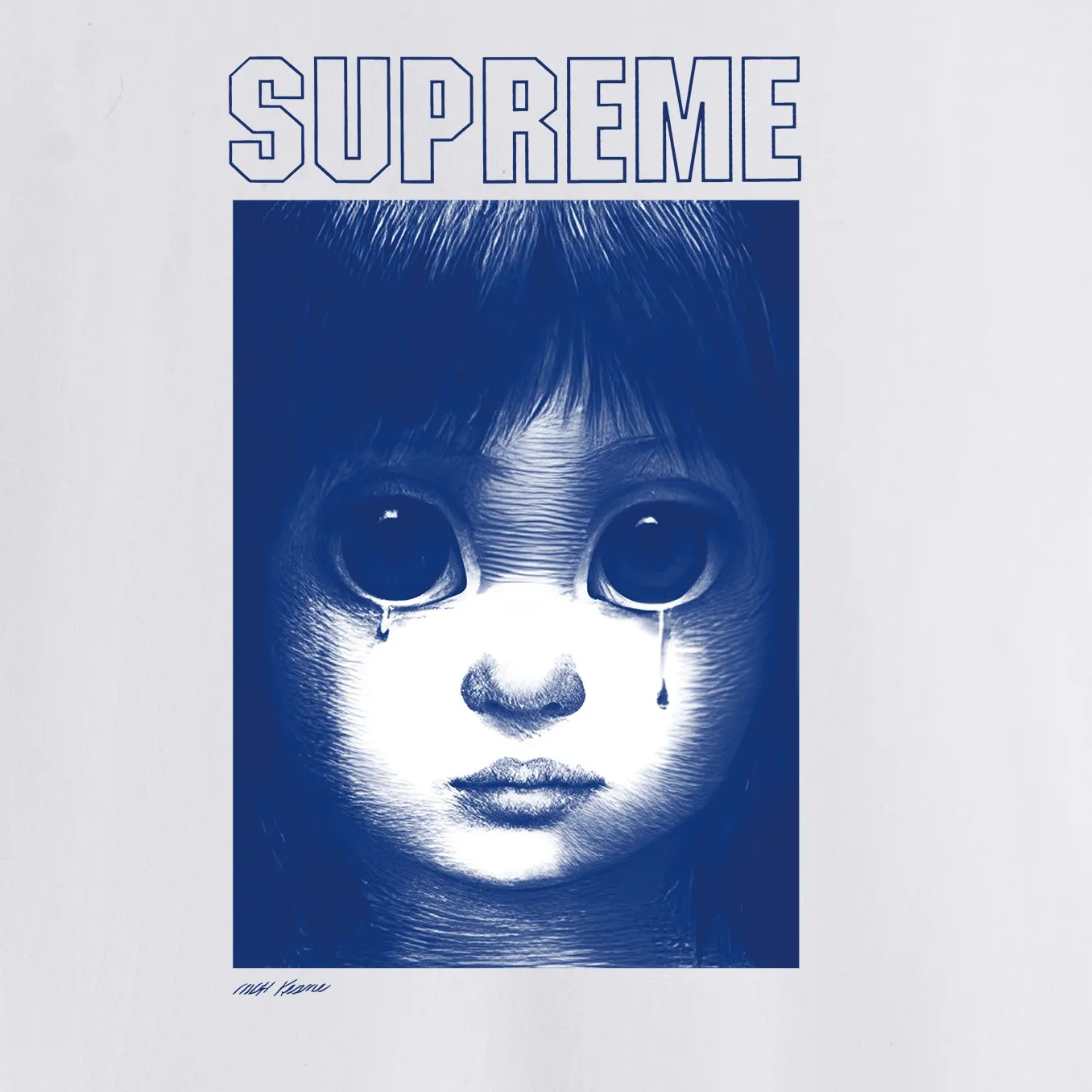 S177 P110💰 Sup SS24 MARGARET KEANE co-branded character pattern printed round neck short-sleeved T-shirt for men and women. Loose fit. Made of 260 grams of combed cotton double yarn. All three standards are complete from fabrics to accessories. ZP. Imported Matsui company slurry printing will never crack. The whole piece adopts three-needle five-thread technology. The neckline-shoulder seam-sleeve seam is double-lined, which looks more three-dimensional and textured.) The same process as the original version, classic version Feel free to compare zp. The whole piece adopts three-needle five-thread craftsmanship (neckline-shoulder seam-sleeve seam double thread, which looks more three-dimensional and textured). It has the same craftsmanship as the original original, classic version. Color: black, white, navy blue, light gray, pink. Size: S M L XL XXL