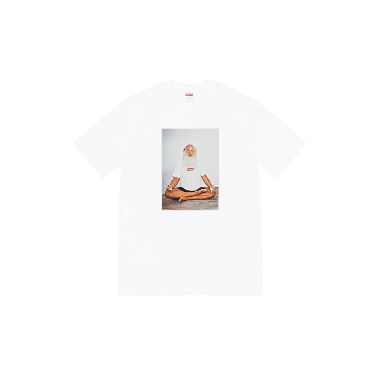 #S47 P110💰 Supreme Week 1 Rick Rubin Tee meditation character printed loose round neck short-sleeved T-shirt is made of 260 grams of combed cotton double yarn. From fabrics to accessories, all three standards are complete and follow ZP. Imported Matsui Company slurry printing will never crack. The whole piece is made of three-needle five-thread technology. The neckline-shoulder seam-sleeve seam is double-lined, which looks more three-dimensional and textured.) The same process as the original version, classic version Feel free to compare zp. The whole piece adopts three-needle five-thread craftsmanship (neckline-shoulder seam-sleeve seam double thread, which looks more three-dimensional and textured). It has the same craftsmanship as the original original, classic version. Color: Beige, Pink, Yellow, Red, Black. Size: S M L XL XXL.