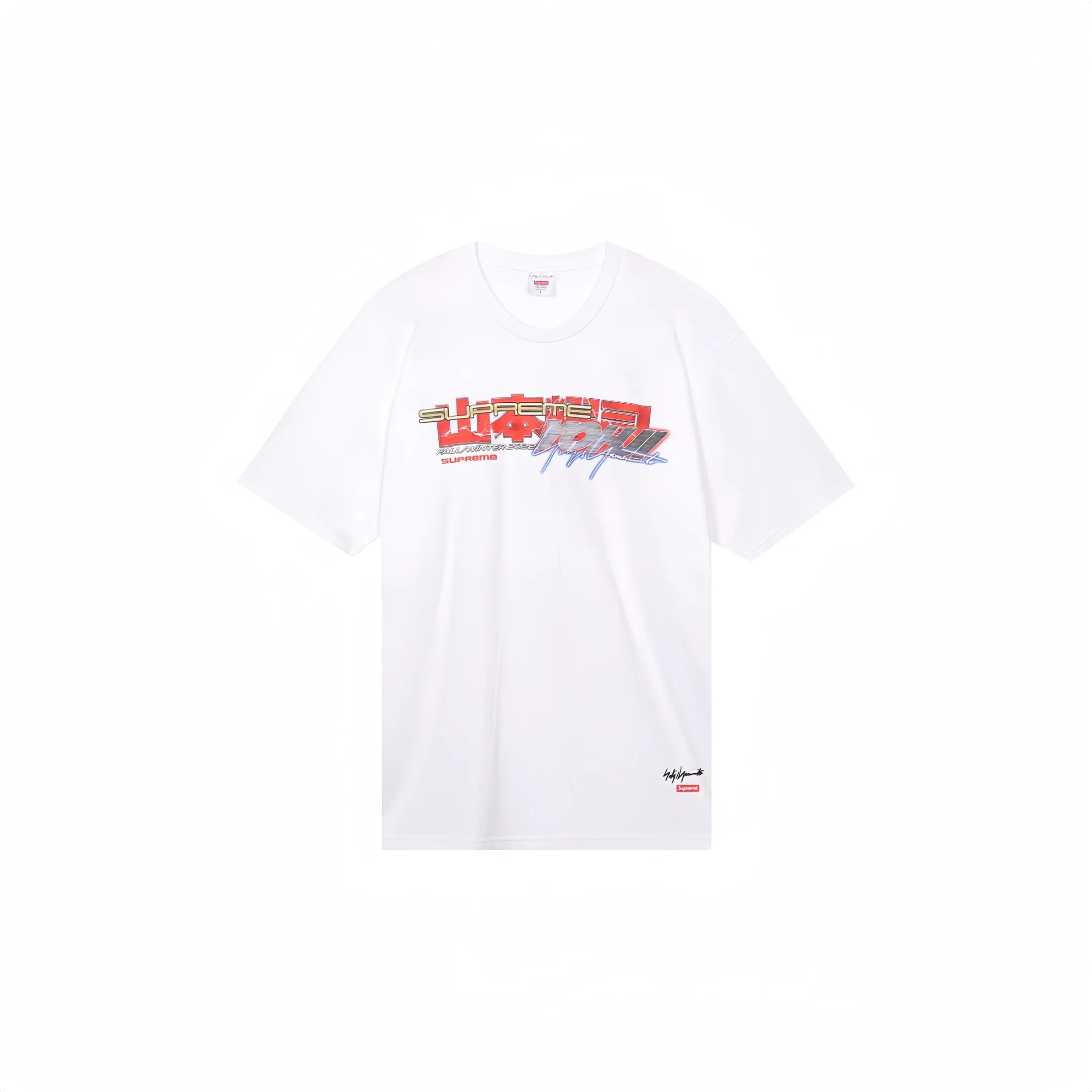 #S09 P110💰 Supreme x Yohji Yamamoto/Yohji Yamamoto joint model Supreme clothing series Yohji Yamamoto joint series FW22 Week 4 Tekken™ Tee letter printed round neck pullover short-sleeved T-shirt, same style for men and women, made of 260g combed cotton double yarn, from fabrics to accessories, all three standards are complete and follow the ZP imported Matsui Company pulp printing will never crack The whole piece is made with three-needle and five-thread craftsmanship. The collar-shoulder seam-sleeve seams are double-threaded, making it look more three-dimensional and textured. The craftsmanship is the same as that of the authentic original version. It has a classic version. Feel free to compare zp. The whole piece is made of three-needle five-thread craft. The neckline-shoulder seam-sleeve seam is double-threaded, which looks more three-dimensional and textured. The craftsmanship is the same as that of the authentic original version. It has a classic style. Color: Black and White Size: S M L XL XXL