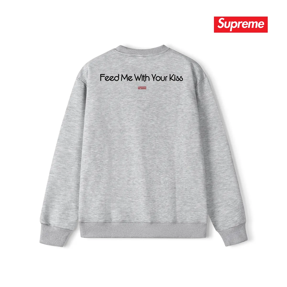 Style No. S1213 #terry p150💰 Plush 160💰 Sup music and art album Unisex round-neck sweatshirt Made of 400g large terry (drop shoulder large version) fabric, soft texture and no pilling Imported environmentally friendly printing glue The pattern is bright and three-dimensional Quality💥Same style for men and women The upper body is trendy Color: black white gray Size: S M L XL XXL