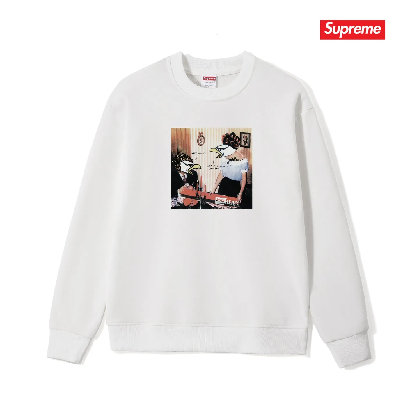 Style No. S1024 #terry p150💰 Velvet 160💰 Supreme SS22 Week 8 Top Shotta Tee letter printed round neck sweatshirt Made of 400g large terry (drop shoulder large version) fabric, soft texture and no pilling Imported environmentally friendly printing glue The pattern is bright and three-dimensional Quality💥Same style for men and women The upper body is trendy Color: black white gray Size: S M L XL XXL