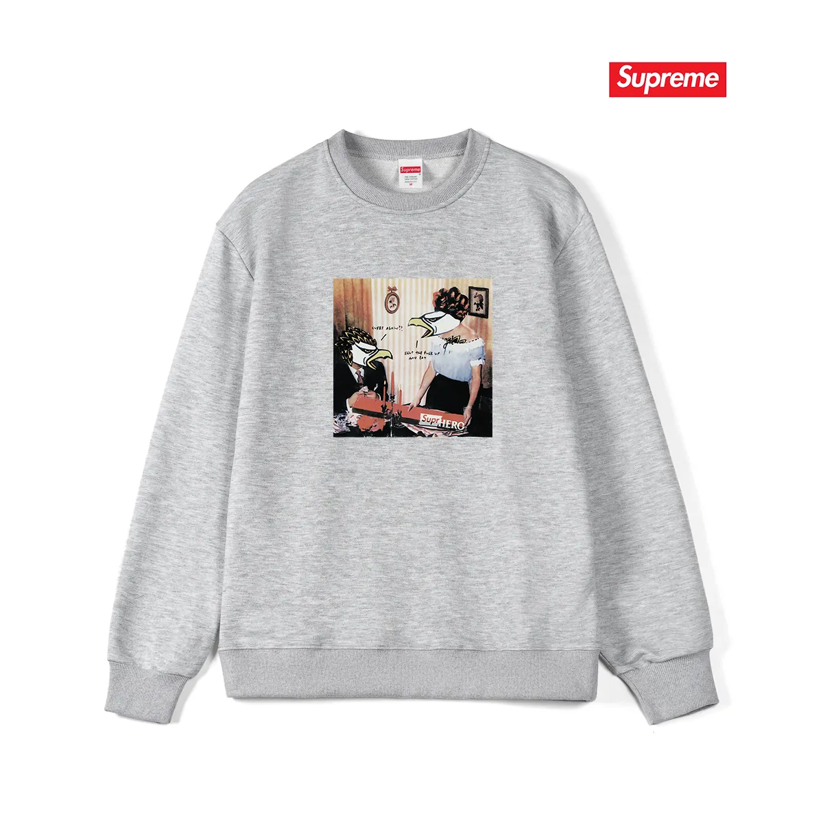 Style No. S1024 #terry p150💰 Velvet 160💰 Supreme SS22 Week 8 Top Shotta Tee letter printed round neck sweatshirt Made of 400g large terry (drop shoulder large version) fabric, soft texture and no pilling Imported environmentally friendly printing glue The pattern is bright and three-dimensional Quality💥Same style for men and women The upper body is trendy Color: black white gray Size: S M L XL XXL